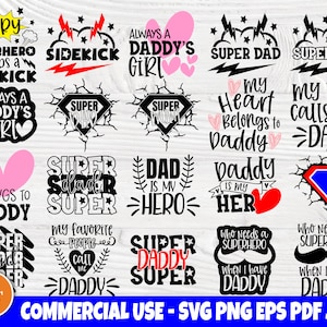Dia dos Pais Svg, Super Pai Svg, Superhero Svg