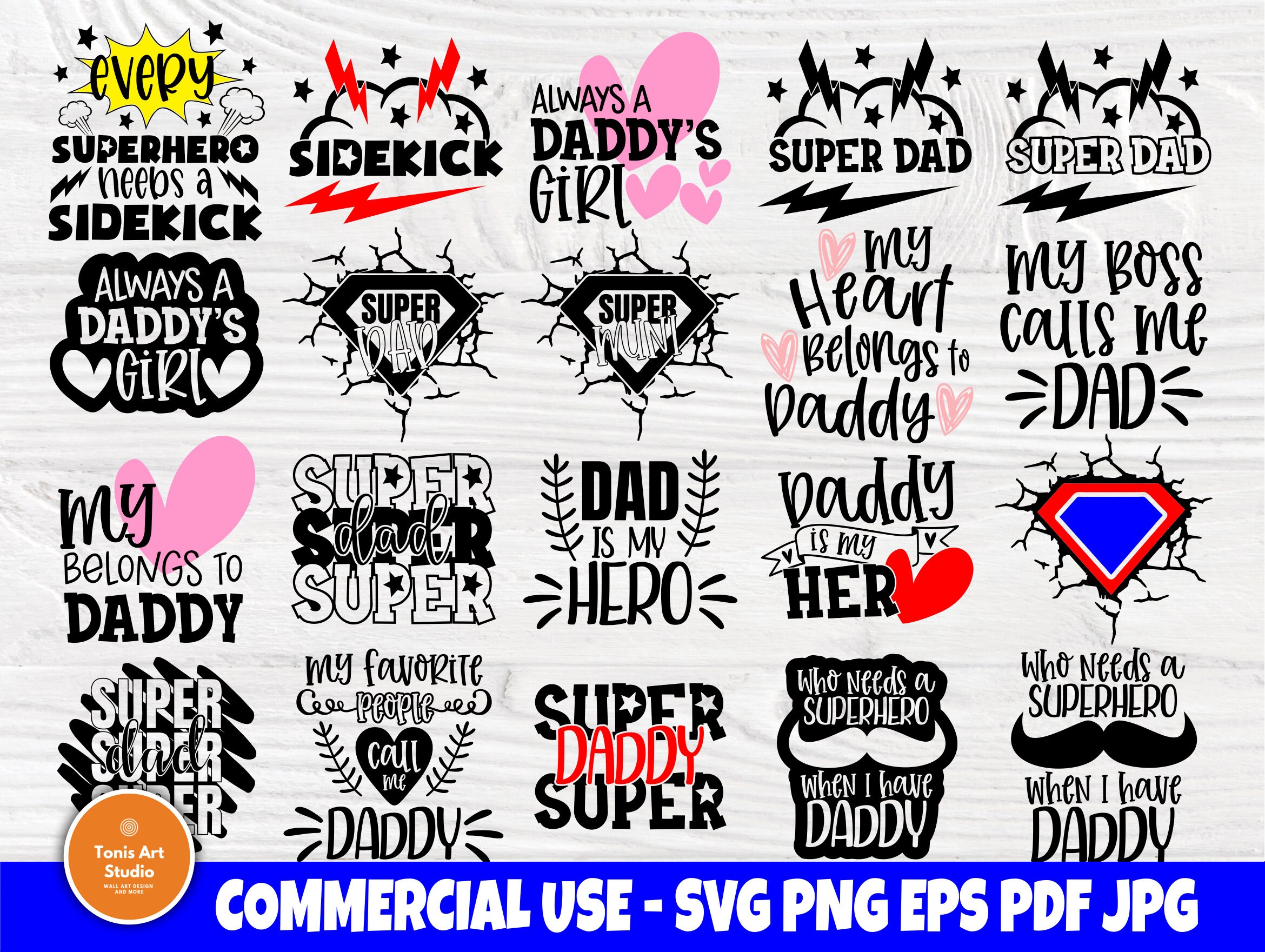 Download Fathers Day Svg Super Dad Svg Superhero Svg Etsy
