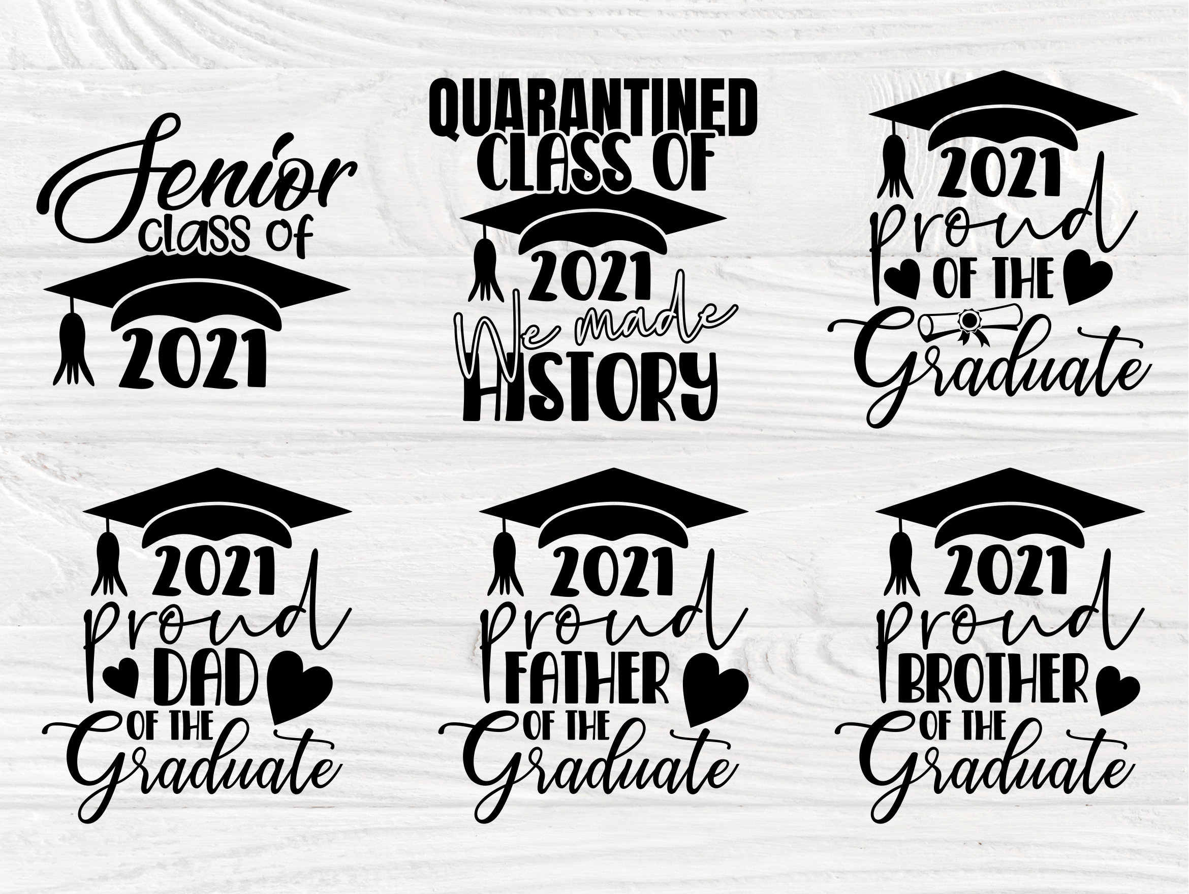 Download Graduation SVG Cut File Graduate 2021 Senior Svg | Etsy