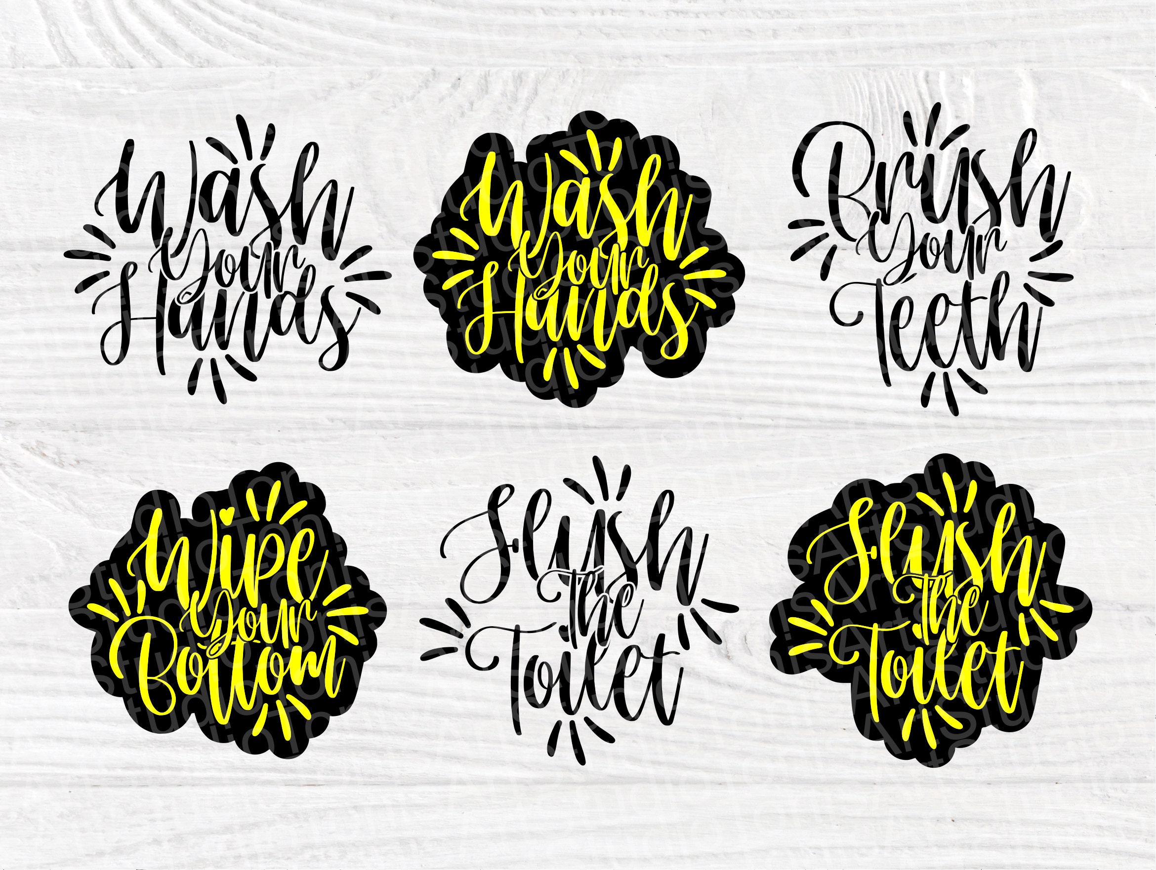 Download Bathroom SVG Bundle, Bathroom Signs, Svg Cut Files