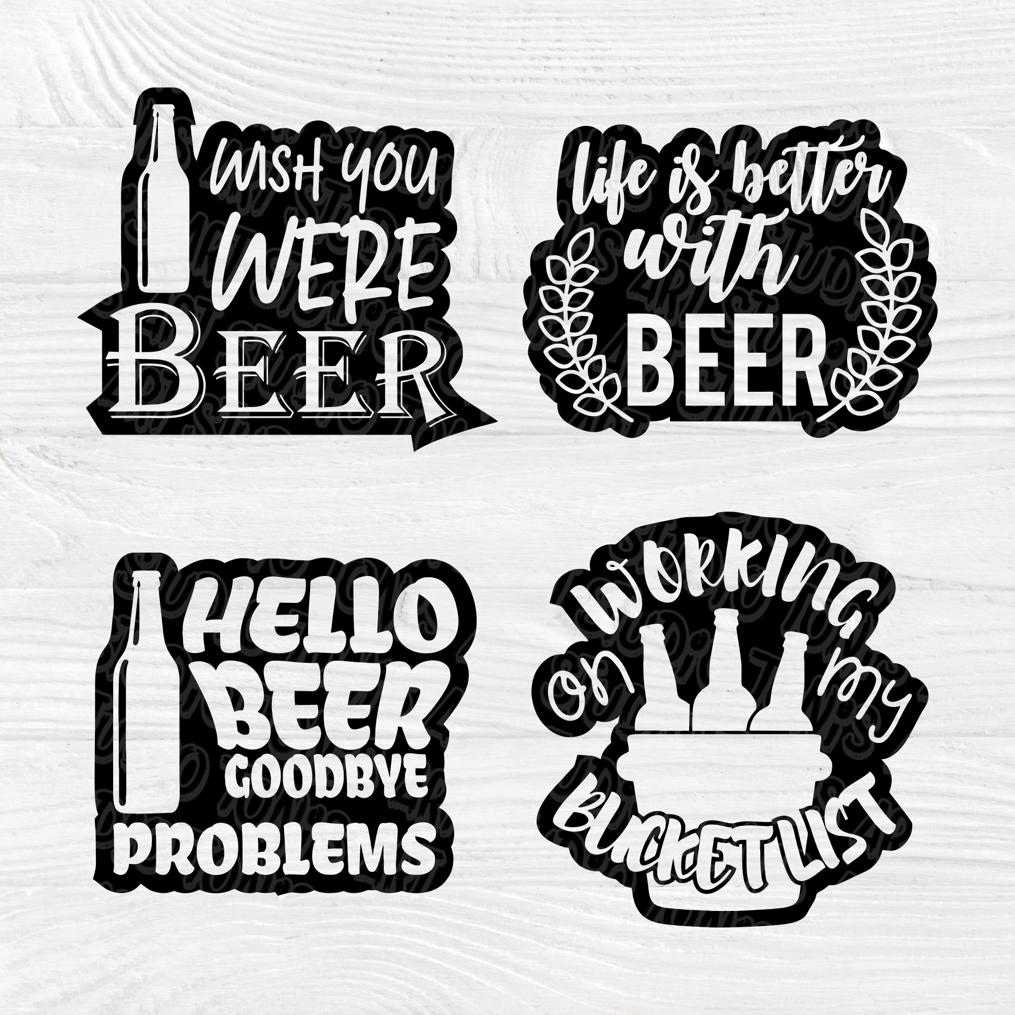 Download Beer SVG cut file | Beer bundle SVG | Beer silhouette ...