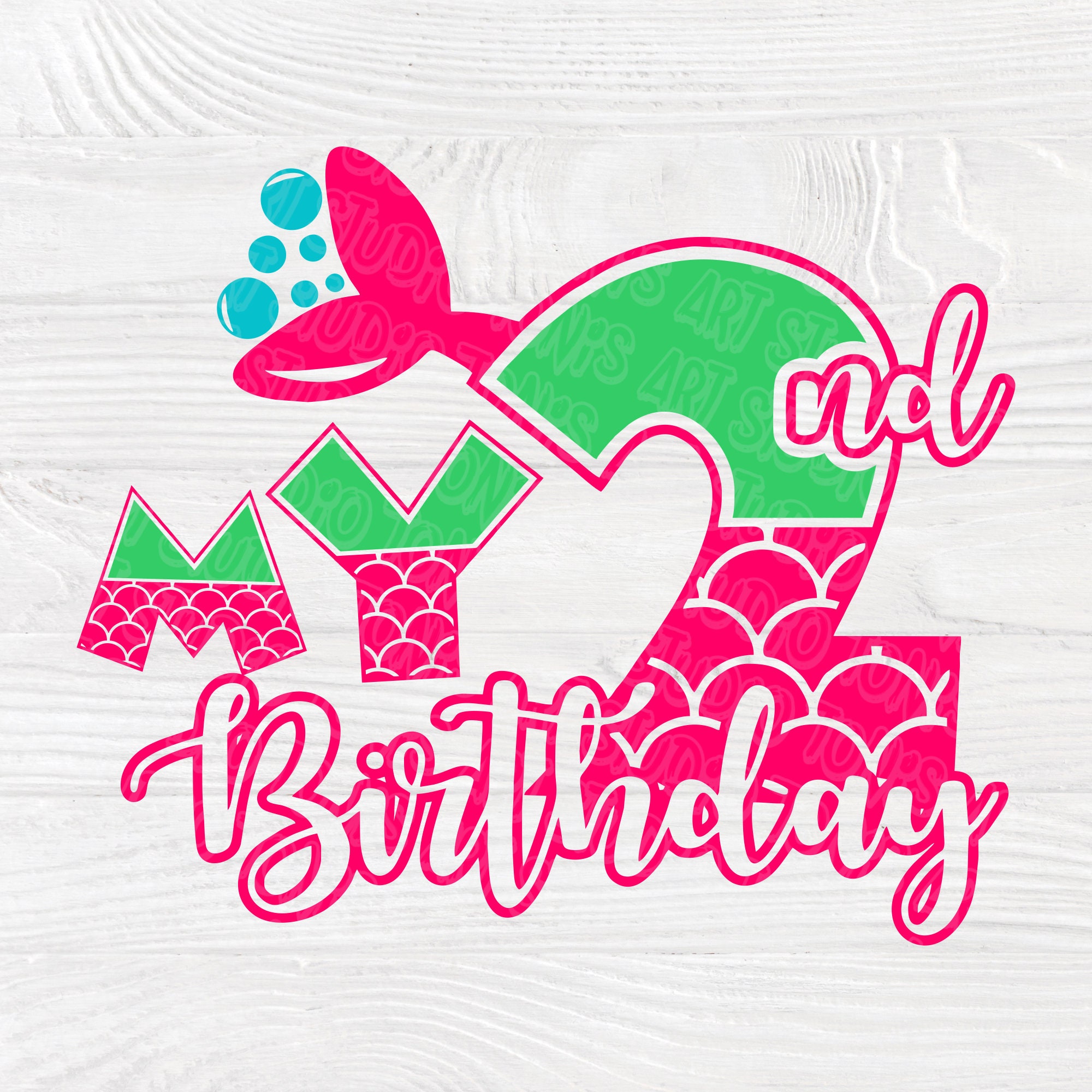 Download My second birthday SVG | Mermaid birthday svg | 2nd mermaid birthday | Mermaid svg | Birthday ...