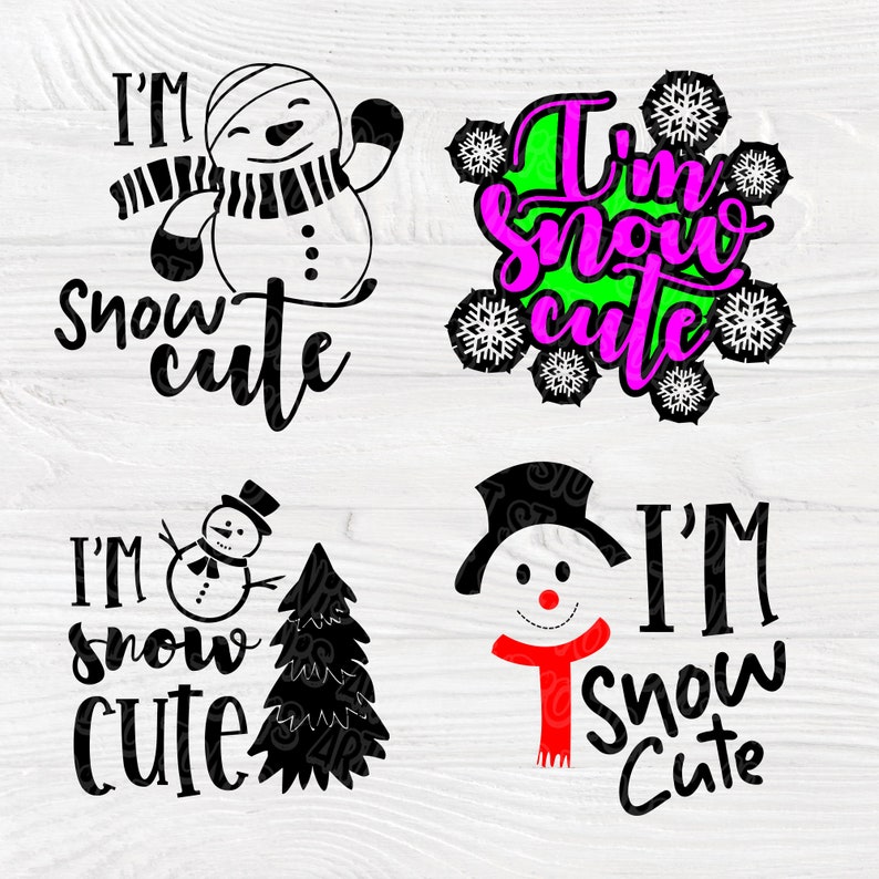 Download I'm snow cute SVG Snowman svg Winter svg Snow svg | Etsy