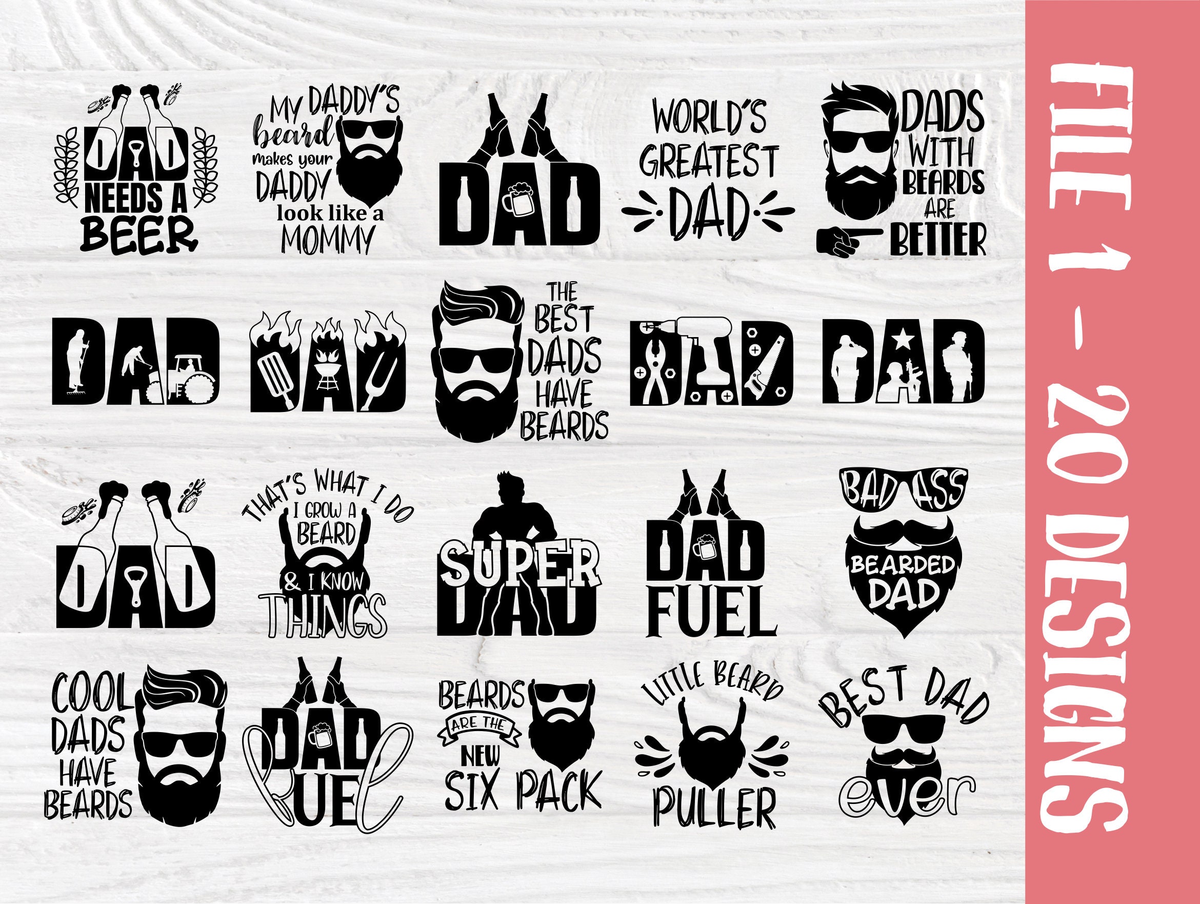 Download Fathers Day SVG, Dad Svg Bundle, Dad Shirt, Father