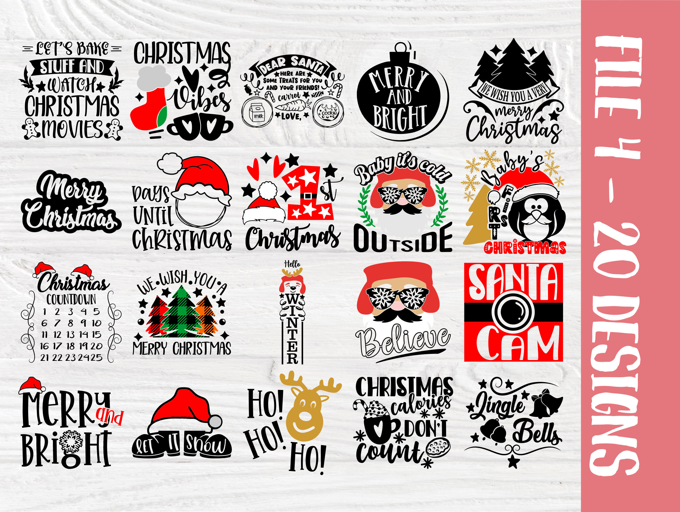 Christmas SVG Bundle, Funny Christmas Quotes, Pot Holder Png