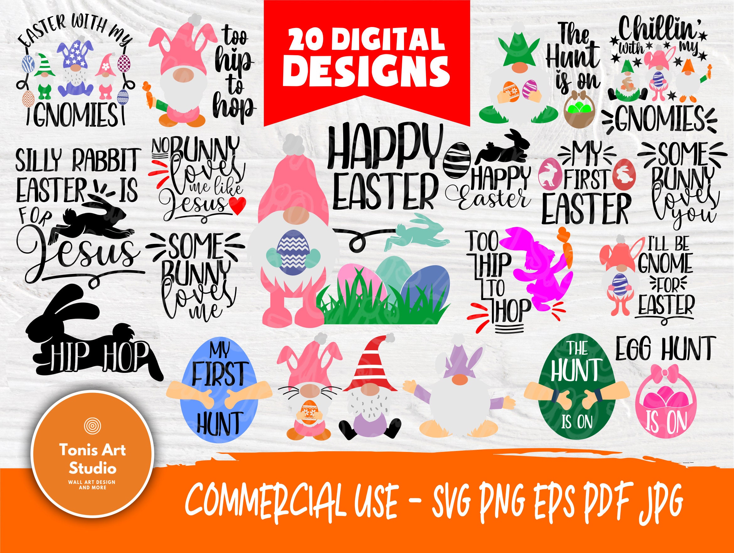 Download Easter Quotes SVG | Easter Gnome Svg | Happy Easter Svg | My First Easter Svg | Easter Cut Files ...