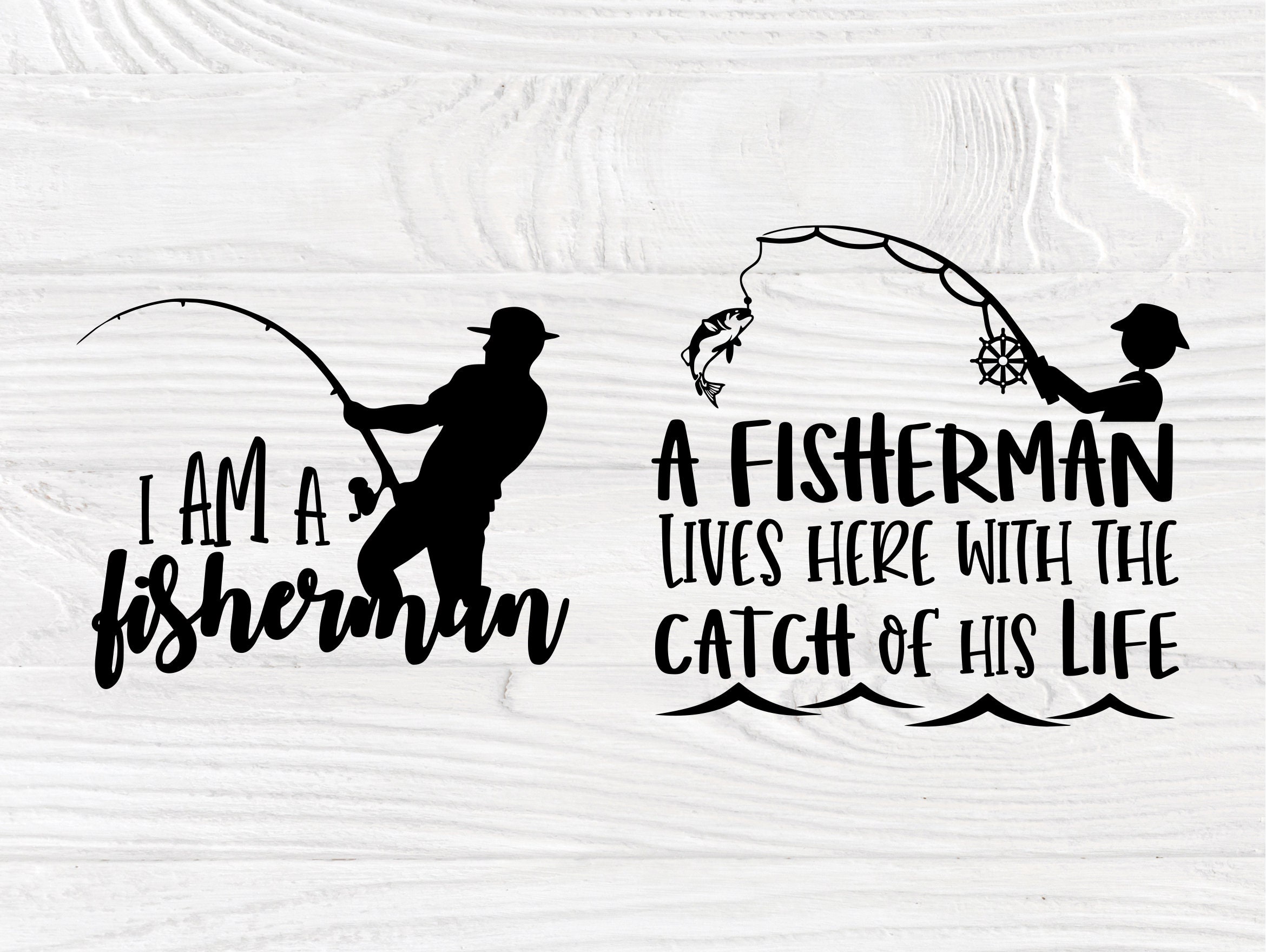 Download Fishing SVG Bundle, Fisherman Shirt, Bass Cut file