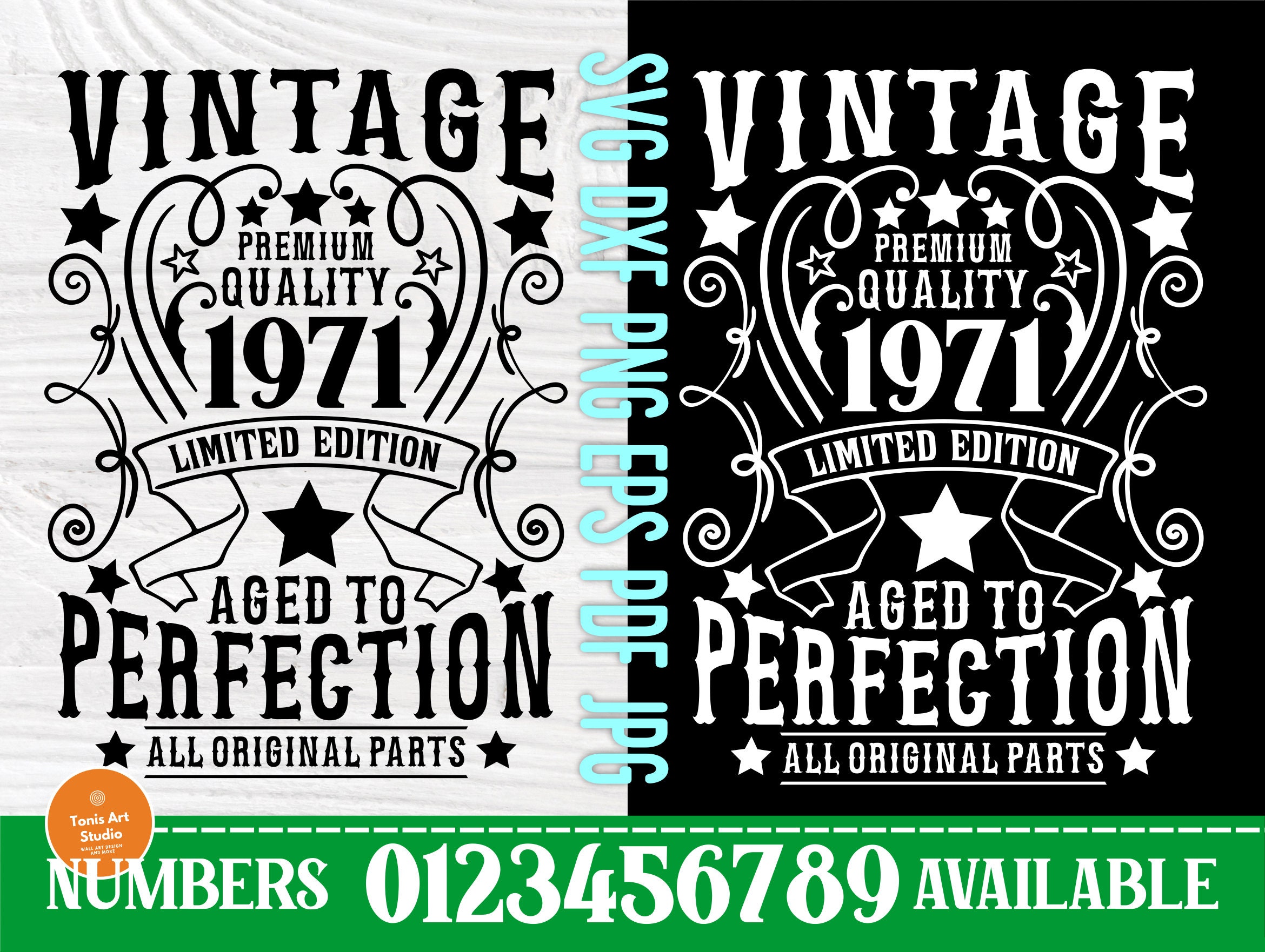 Download 50th Birthday Svg Aged To Perfection Vintage Svg