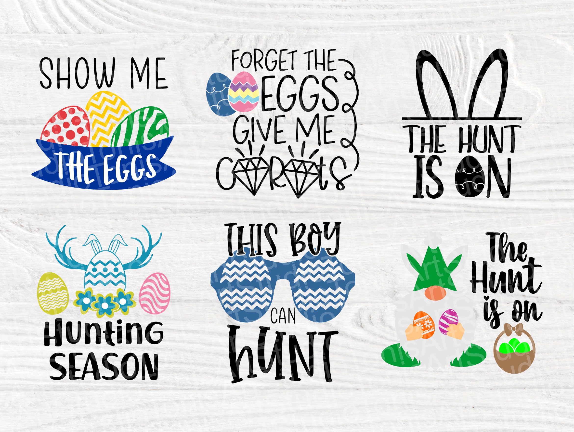 Easter SVG Bundle, Easter Egg Svg, Quotes and Signs, Kids Easter Svg, Hunting Season Svg, The ...