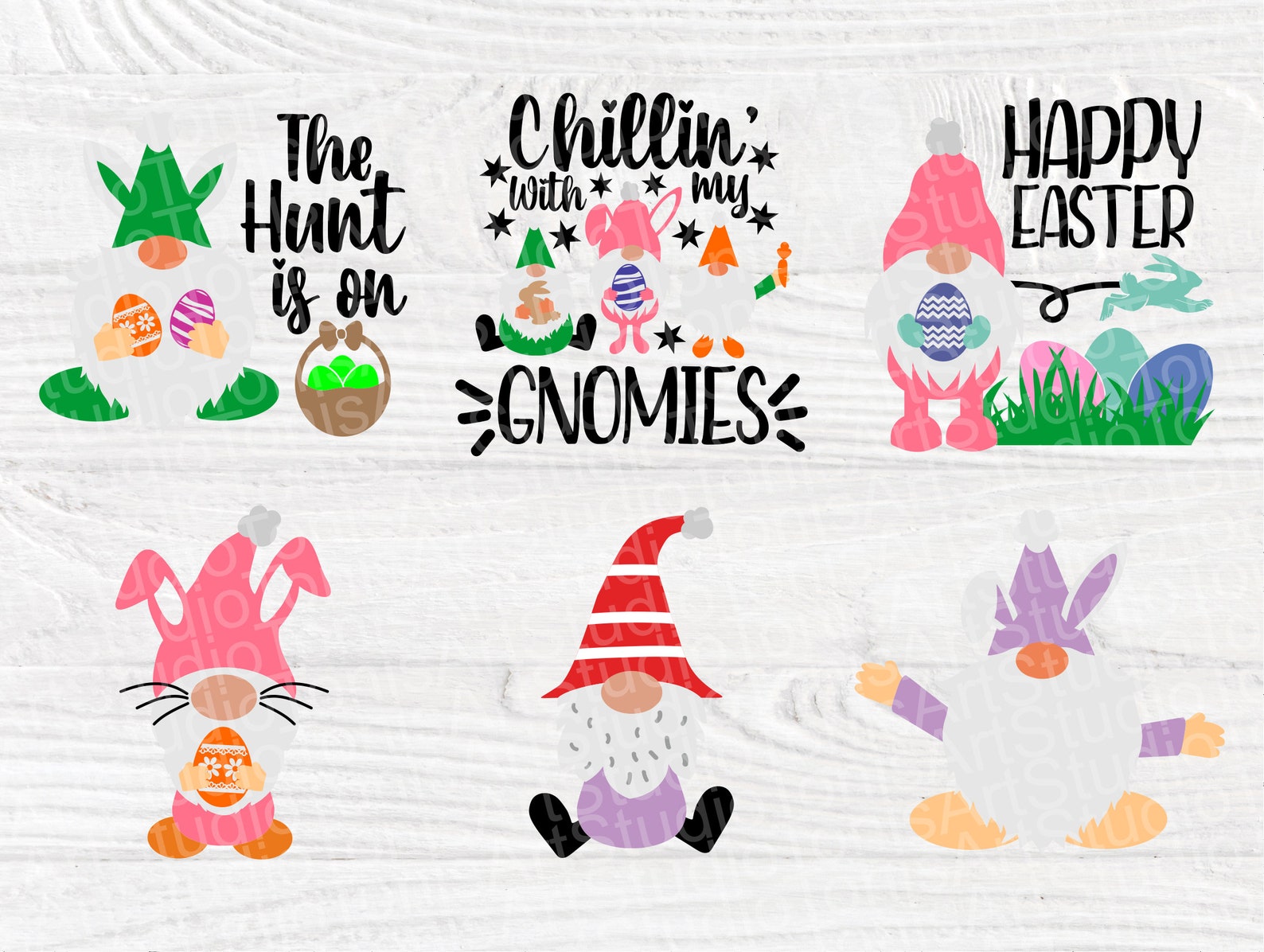 Easter Quotes SVG Easter Gnome Svg Happy Easter Svg My Etsy