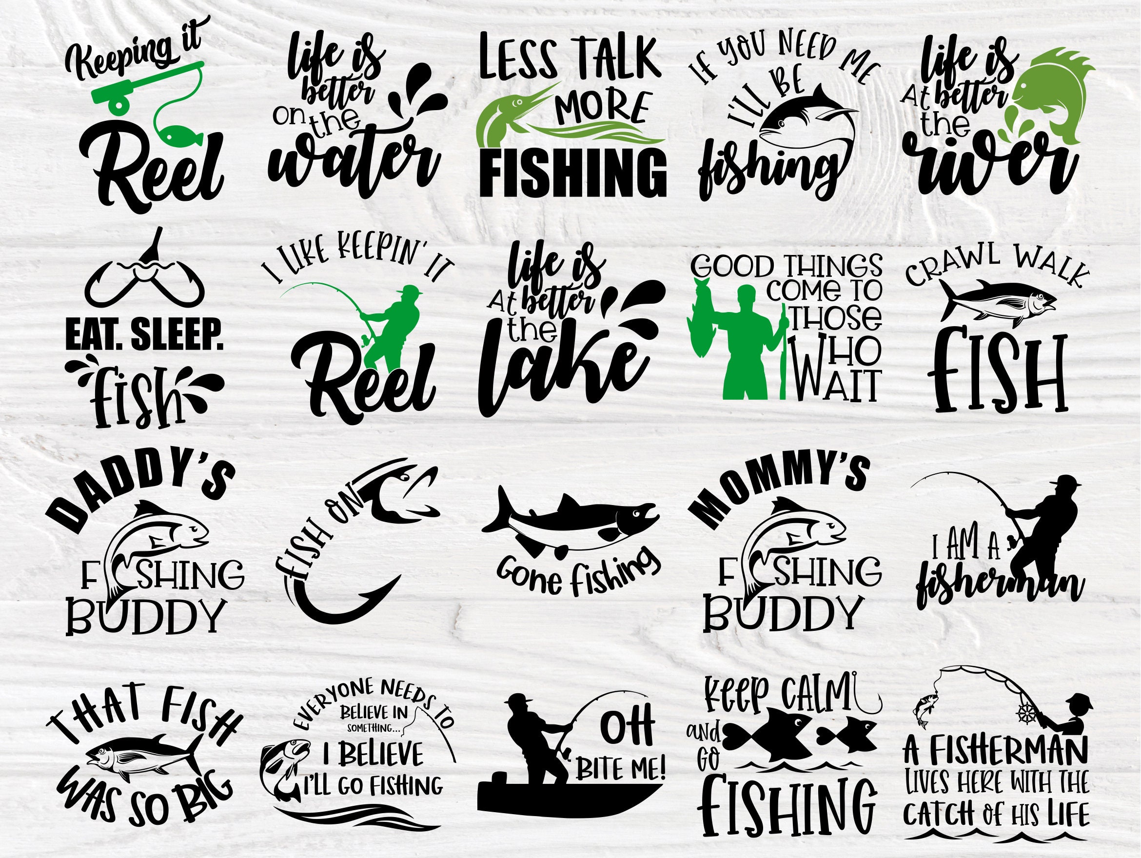 Download Fishing SVG Bundle, Fisherman Shirt, Bass Cut file