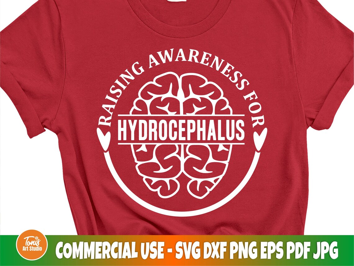 Raising Awareness SVG Hydrocephalus SVG Cut File - Etsy