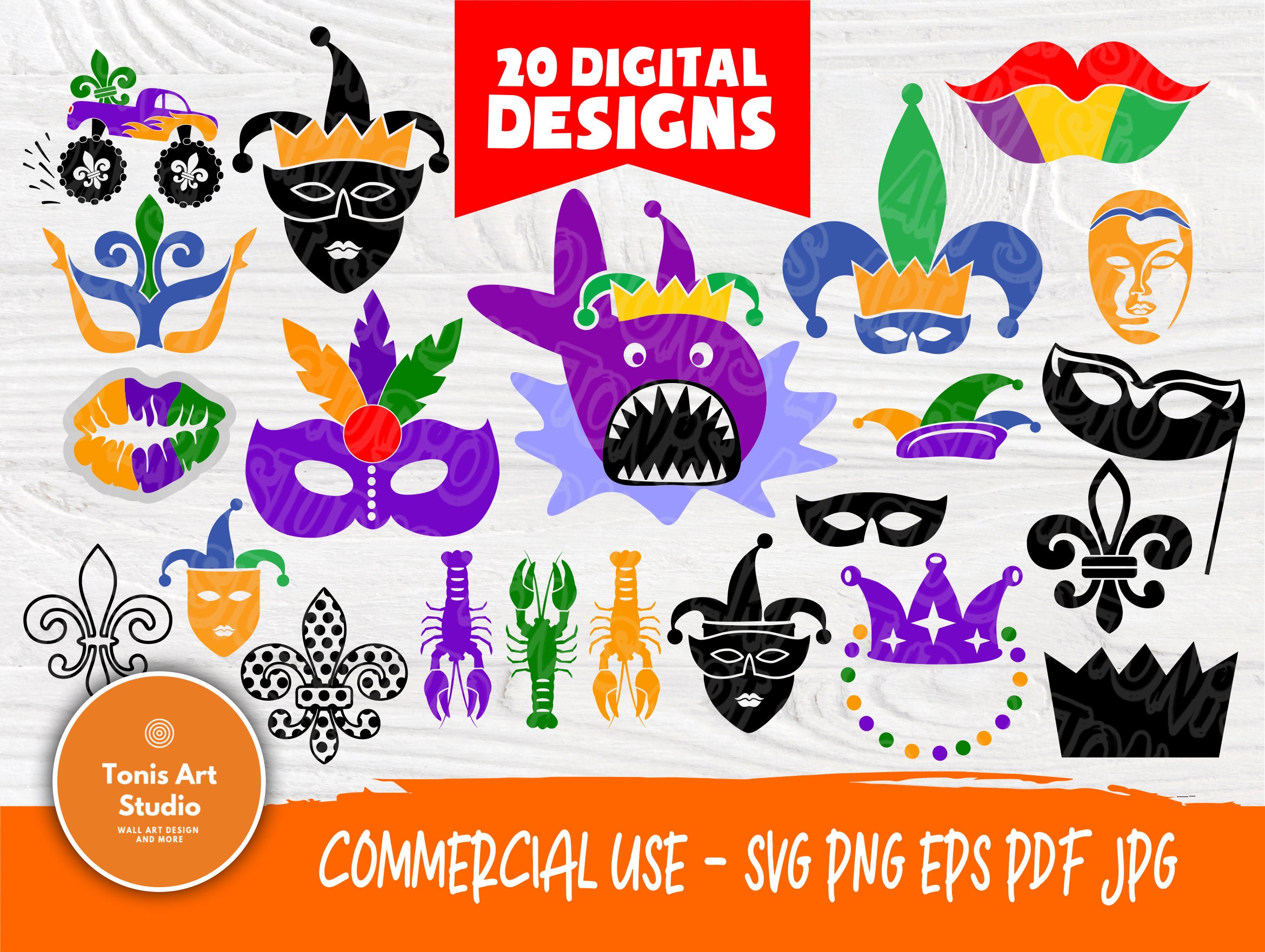 Download Mardi Gras Svg Bundle Carnival Svg Mask Queen Svg Mardi Gras Clipart Mardi Gras Silhouette Cut Files For Crafters Parade Party