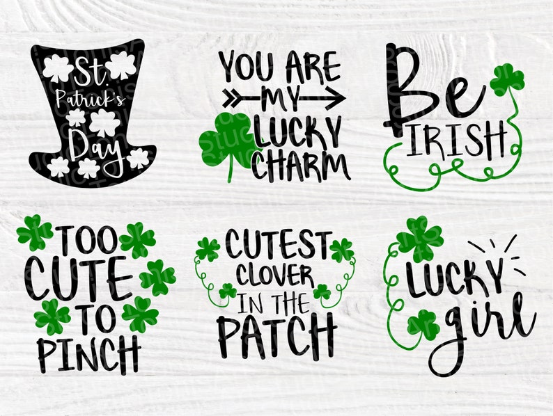 St Patrick's Day SVG Bundle Funny St Patrick's Signs | Etsy