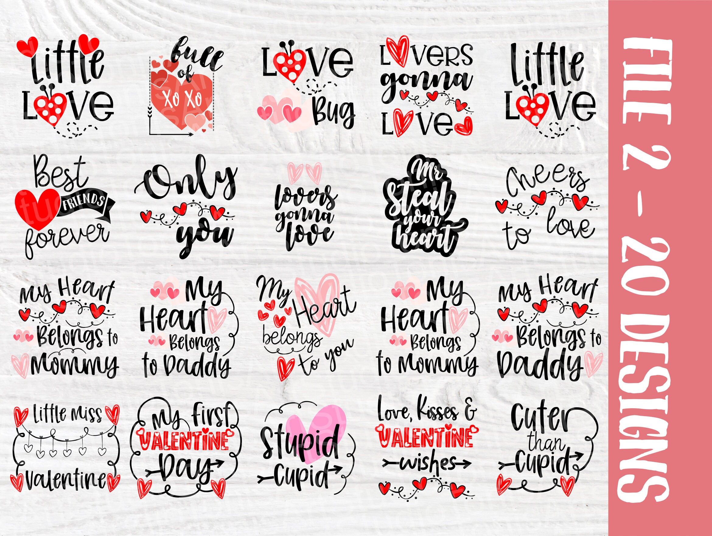 Download Valentines SVG Bundle | Kids Valentines Day | Love Svg ...