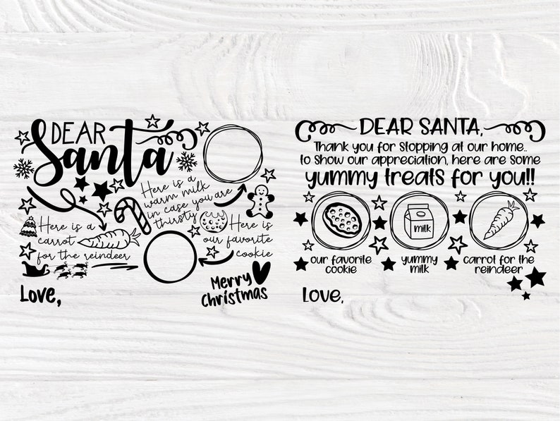 Download Christmas Tray Svg - Santa Tray SVG (Graphic) by DDDesigns ...