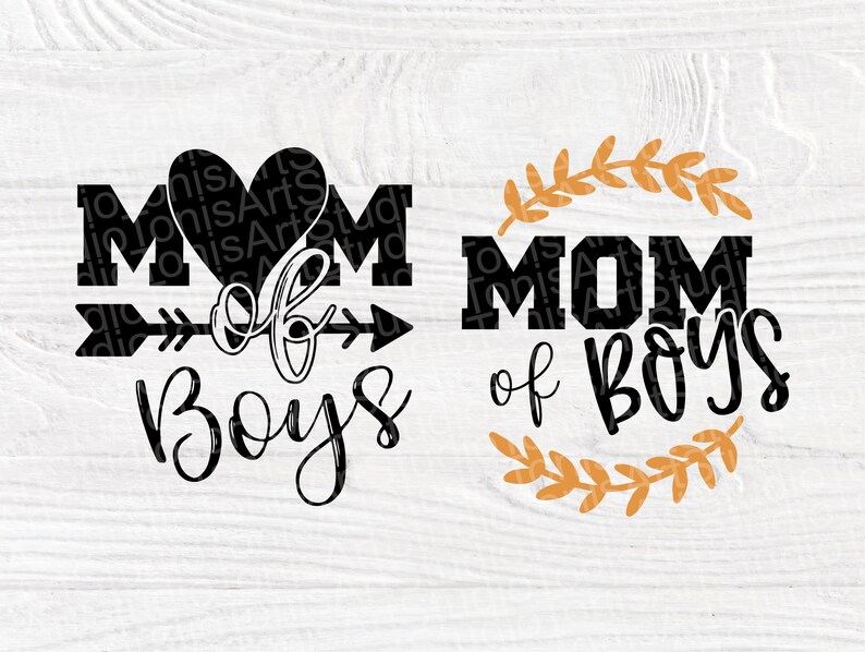 Download Boy Mom SVG Bundle Mom of Boys Mama Cricut Files | Etsy