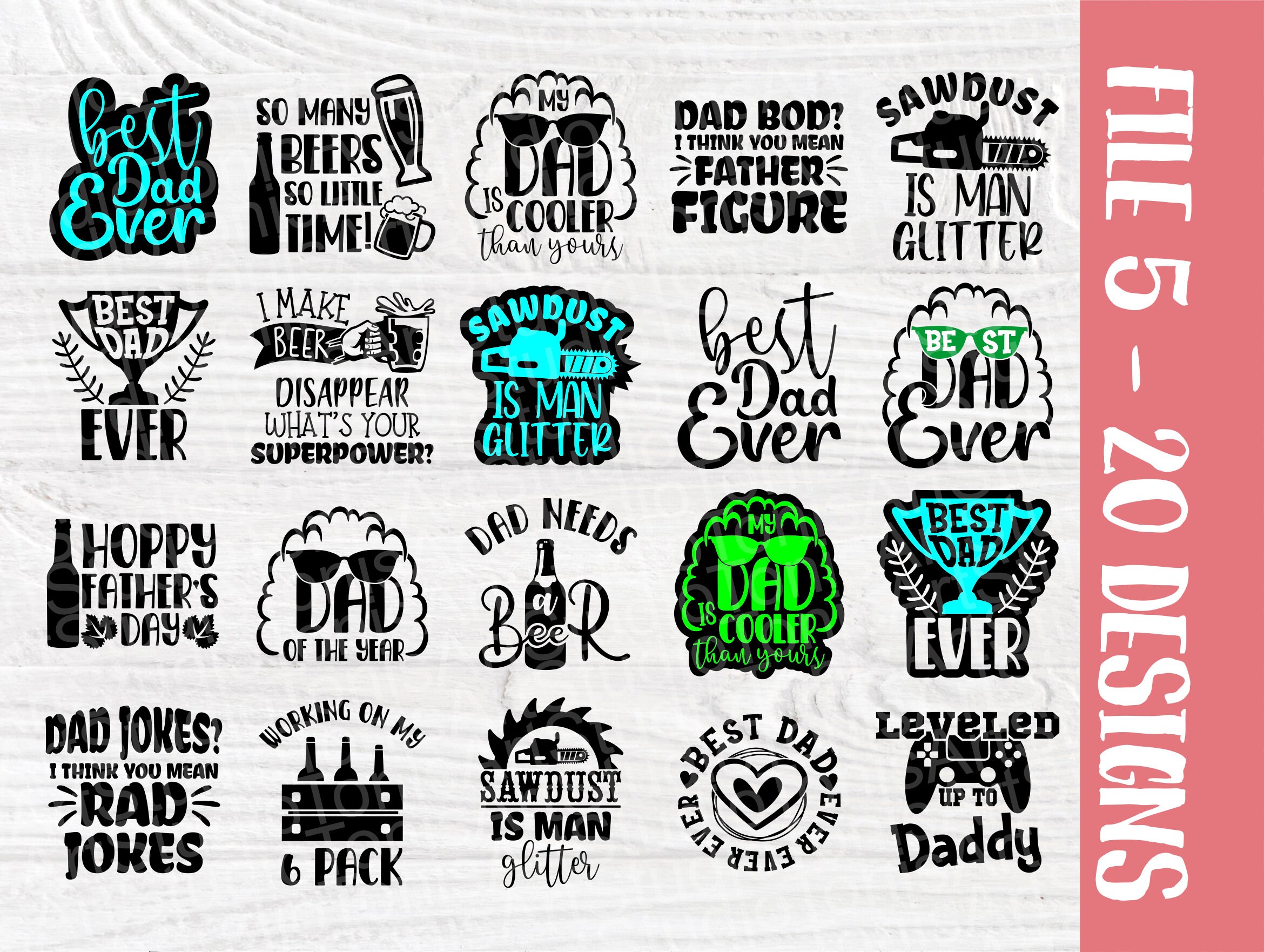 Download Dad SVG Bundle, Fathers Day Svg, Funny Dad Shirts