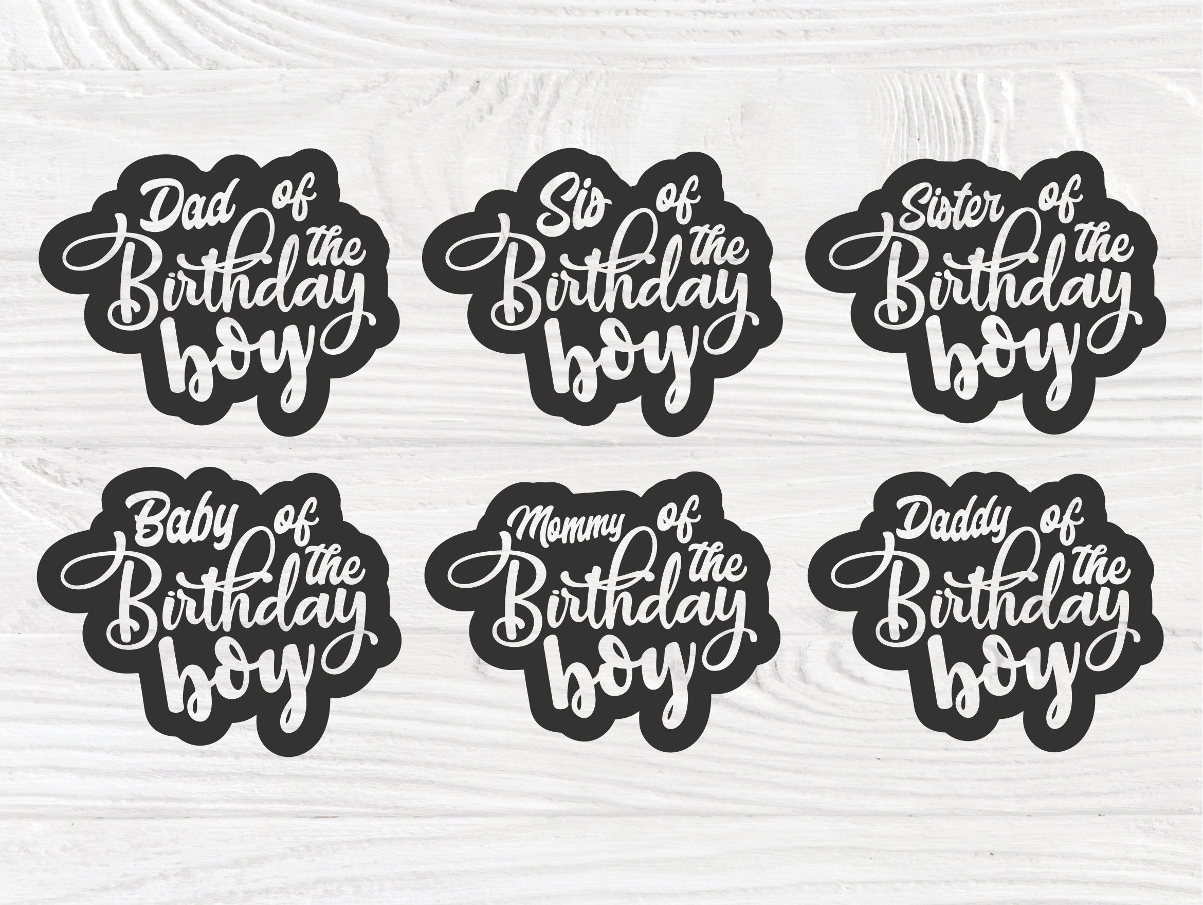 Free Free 177 Birthday Boy Family Svg SVG PNG EPS DXF File