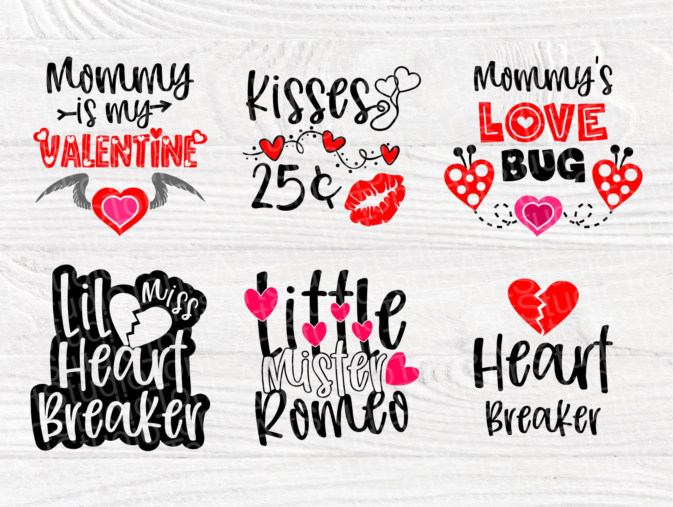 Valentine SVG Bundle | Funny Valentines Quotes Svg | Valentines Signs