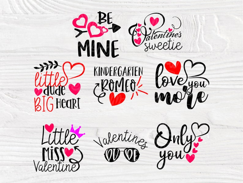 Download Valentine SVG Bundle Kids Valentines Day Love Svg | Etsy