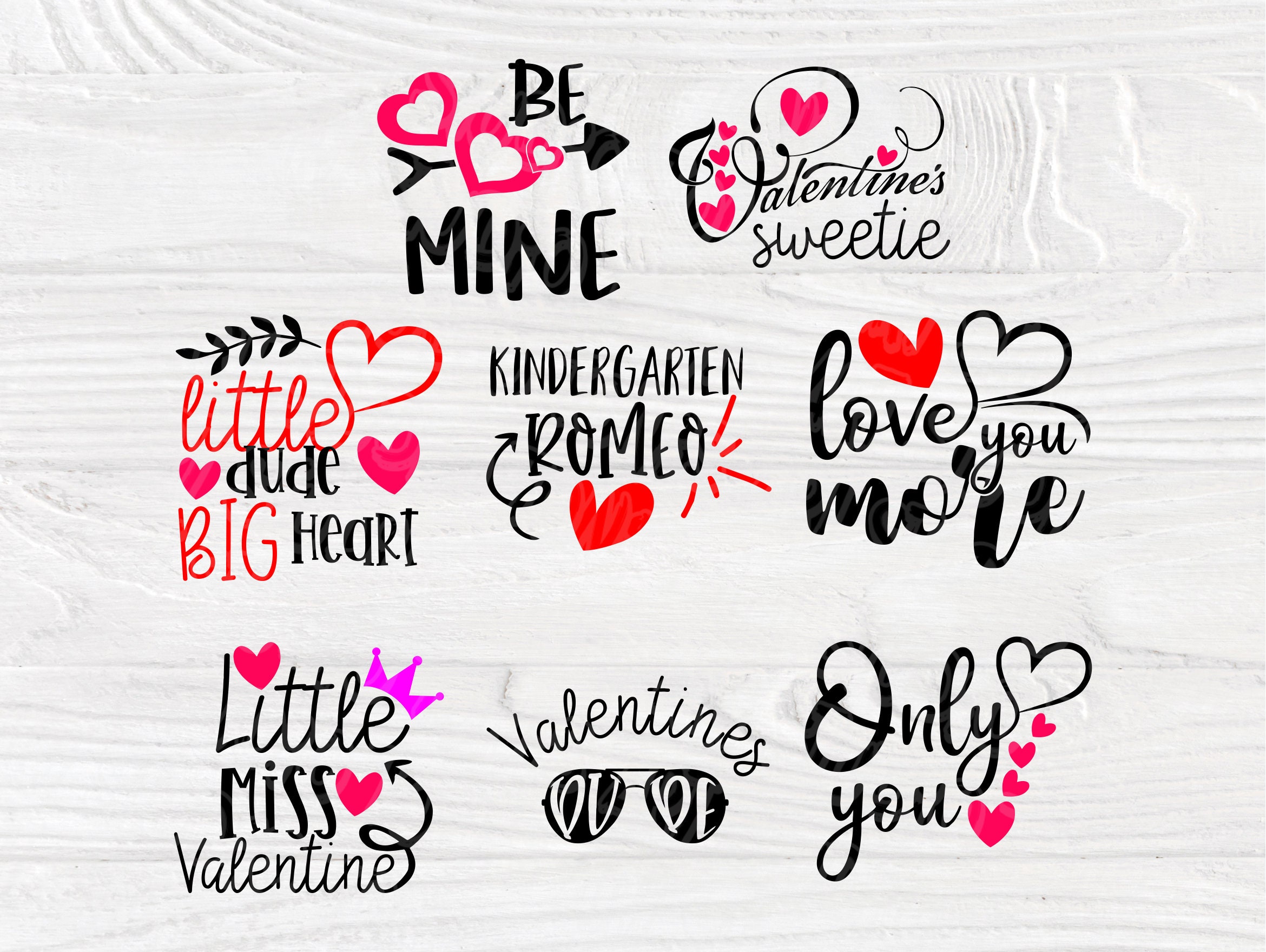 Valentine SVG Bundle | Kids Valentines Day | Love Svg | Valentines cut