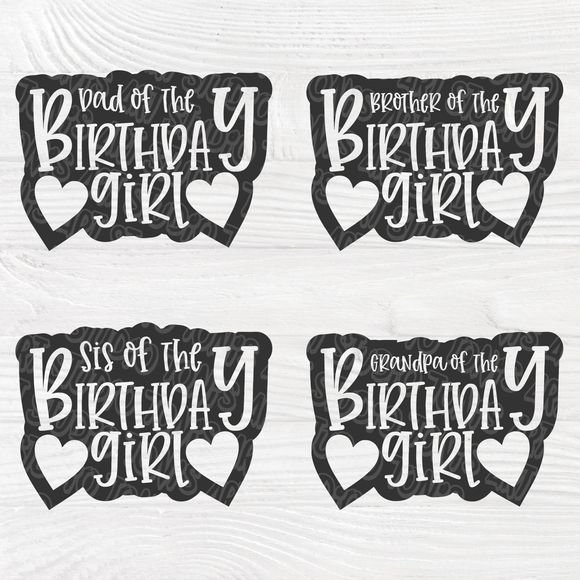 Download Birthday girl SVG | Birthday family cut files for cricut ...