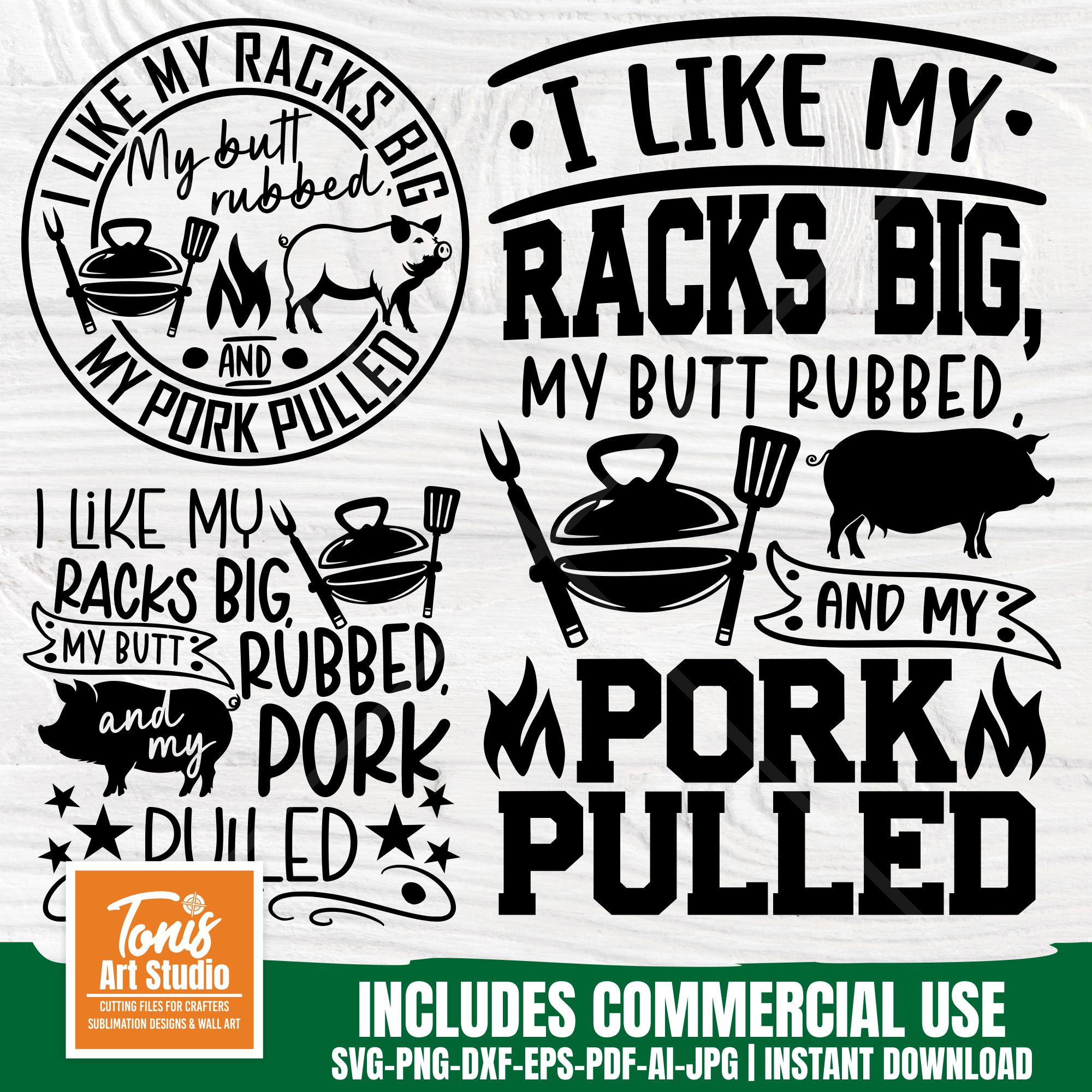 Funny BBQ Quotes SVG: Grill Dad Apron Design (Digital Download)