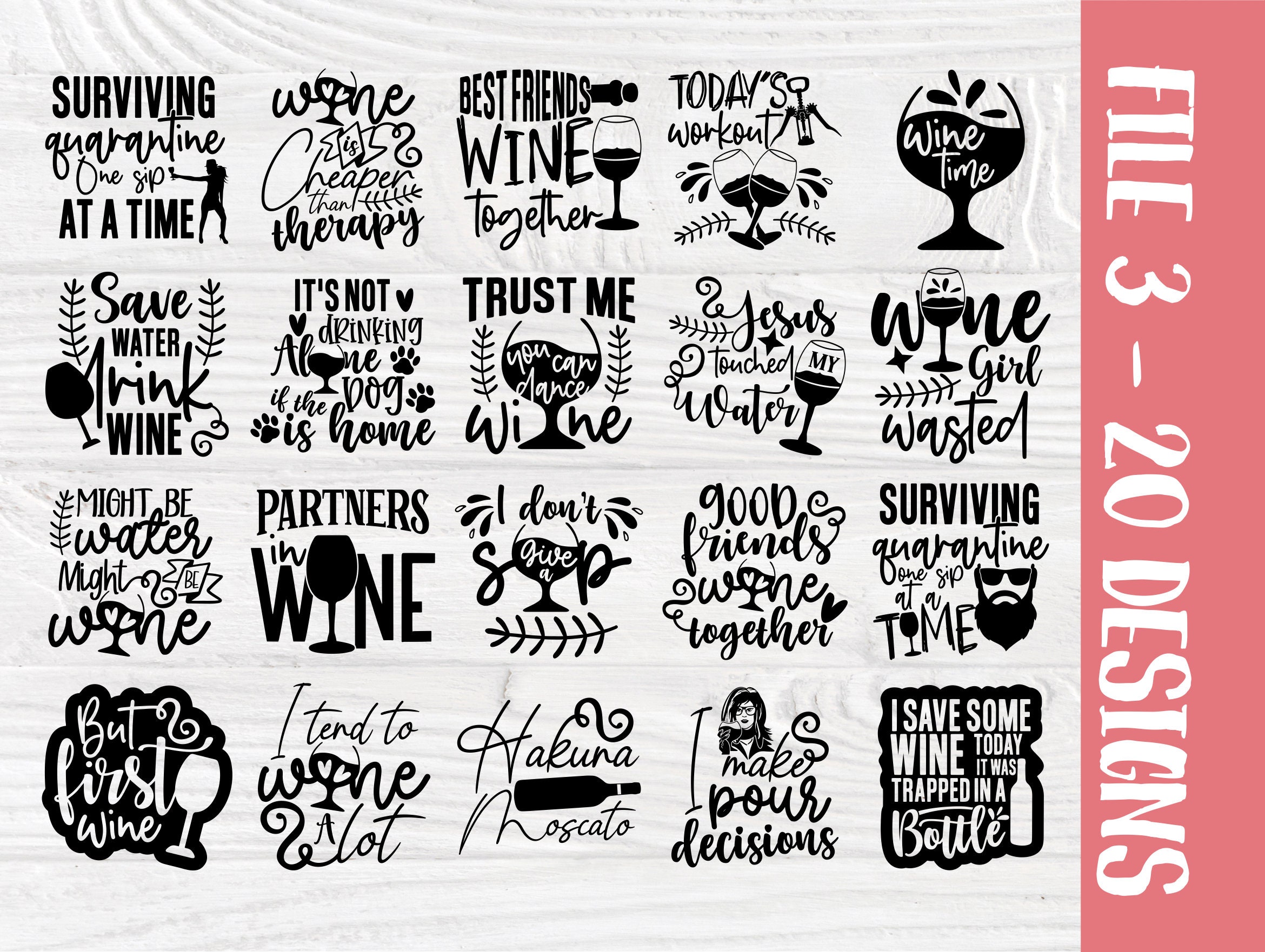 Download Drinking Svg Bundle Wine Svg Cut Files Svg File