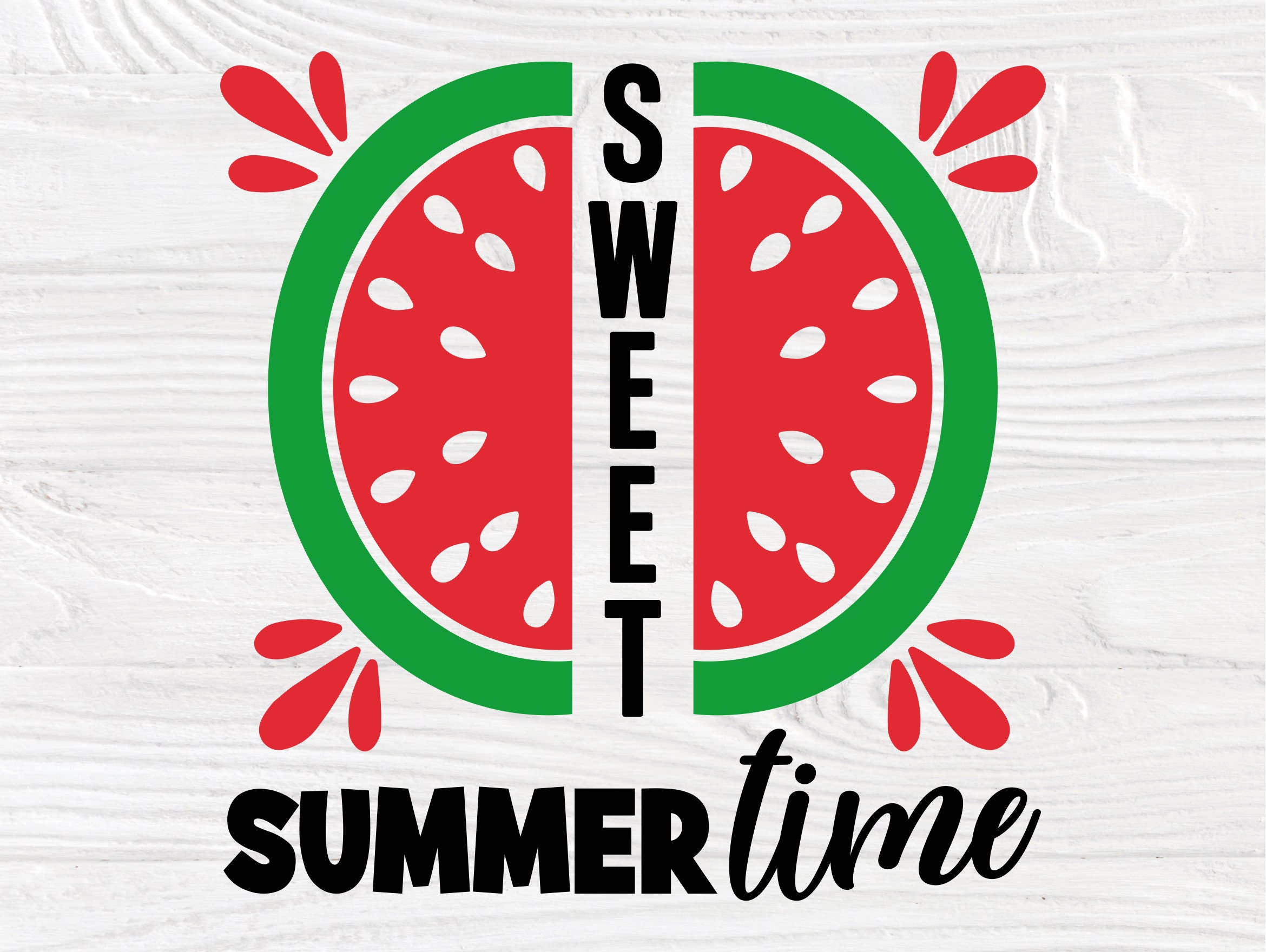 Free Free 282 Life Is Sweet Watermelon Svg SVG PNG EPS DXF File
