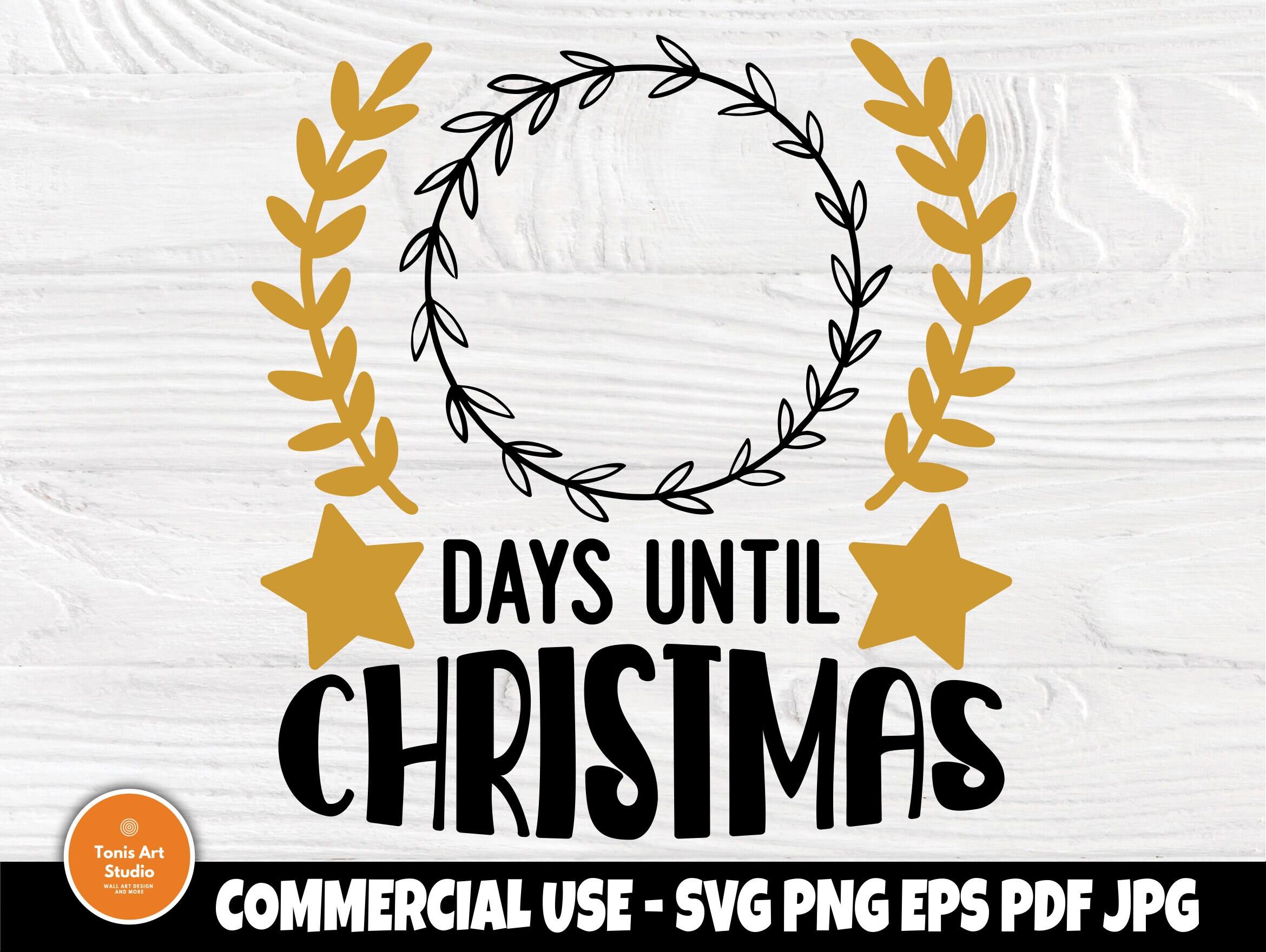 Download Days Until Christmas Svg Cut Files Christmas Sign