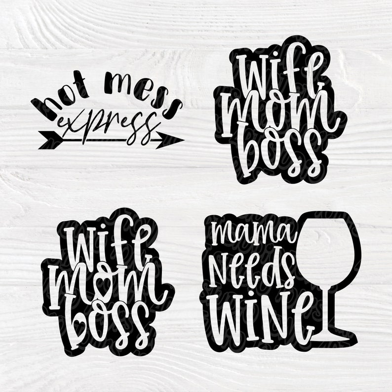 Download Mom life SVG cut files funny mom svg bundle cricut designs | Etsy