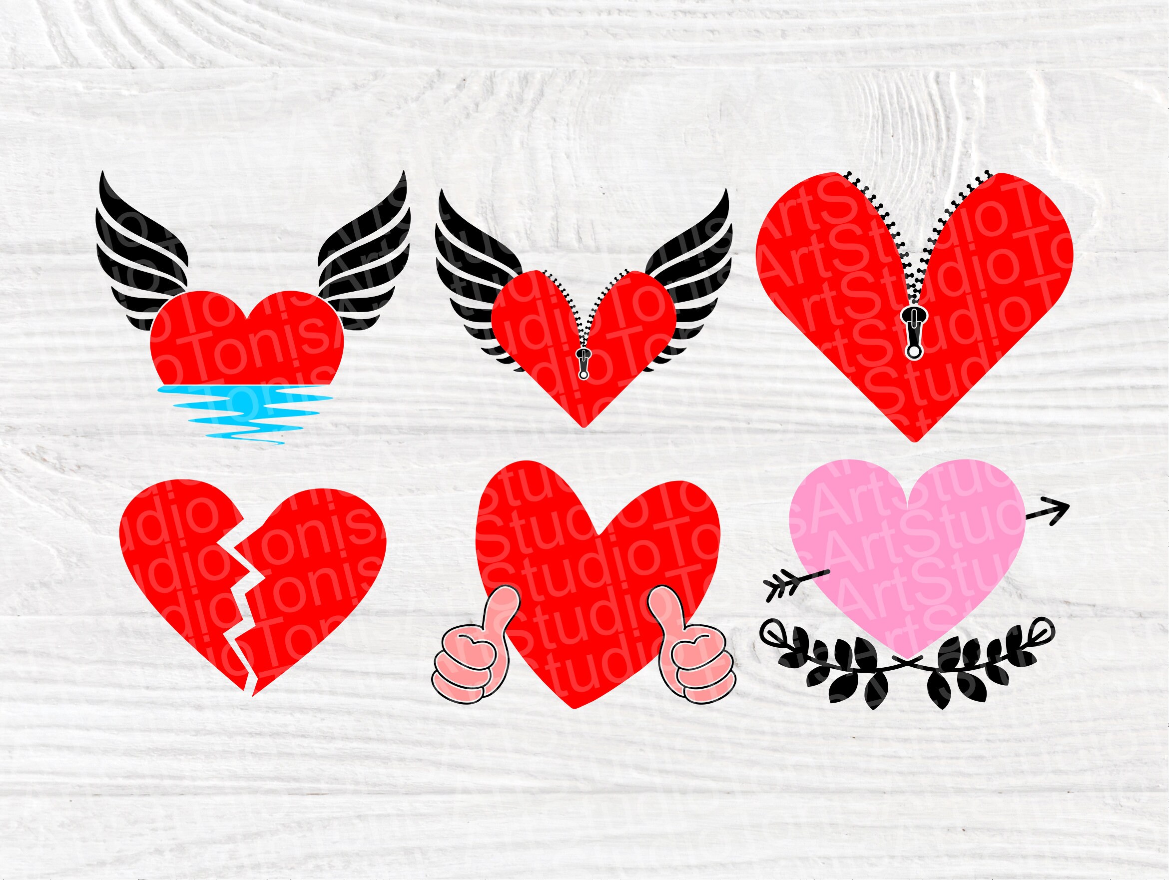 Download Heart SVG Bundle | Heart Svg | Heart Clipart | Valentines ...