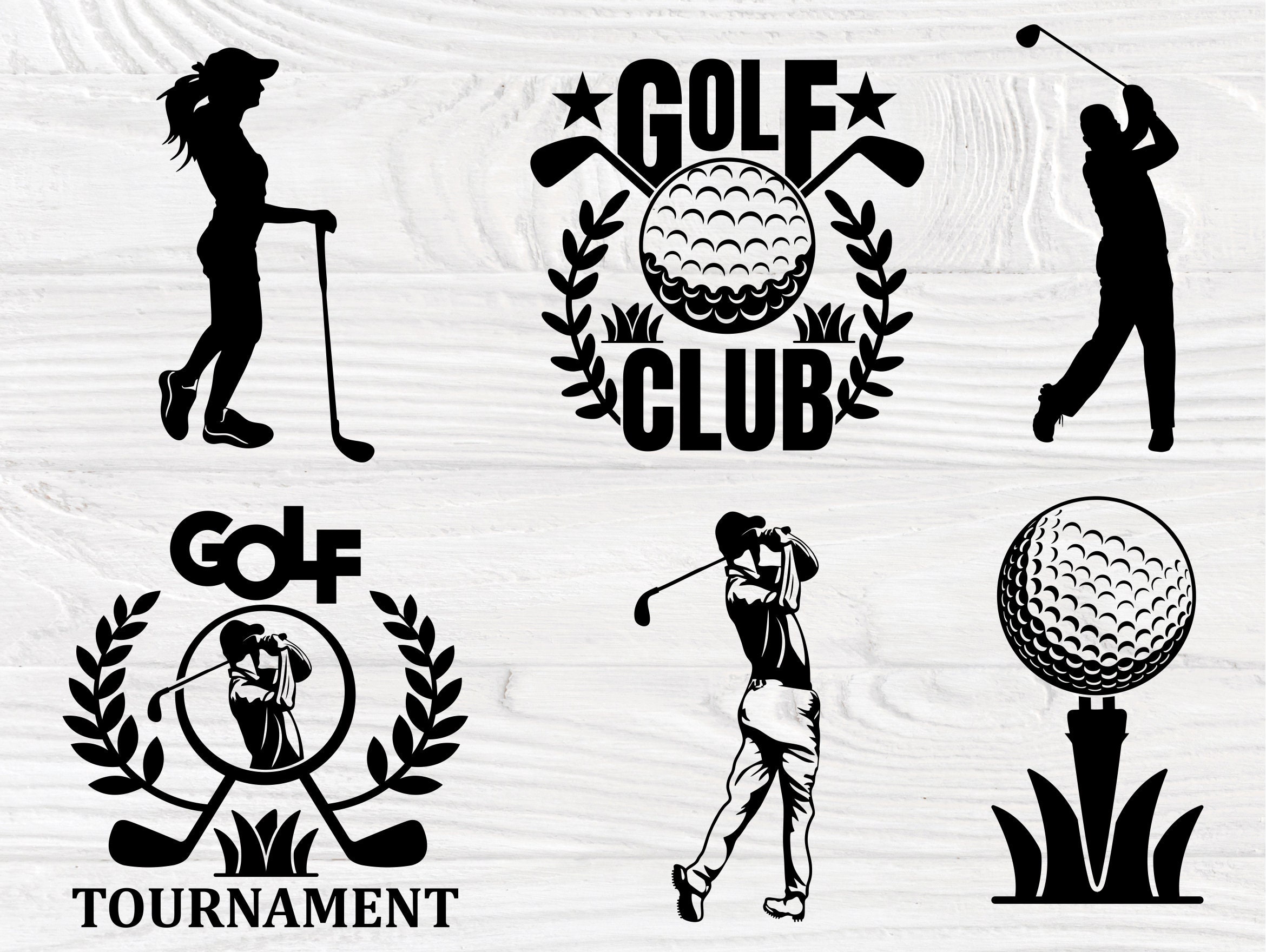 Download Golf SVG Bundle, Sports Svg, Logo Design Cut Files