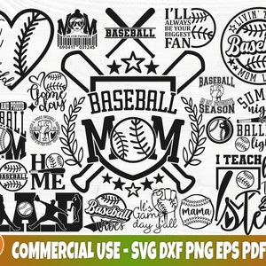 Baseball SVG Bundle, Baseball Shirt, SVG Designs