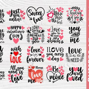 Valentines SVG Bundle Valentine Gnomes Svg Heart Clipart - Etsy UK