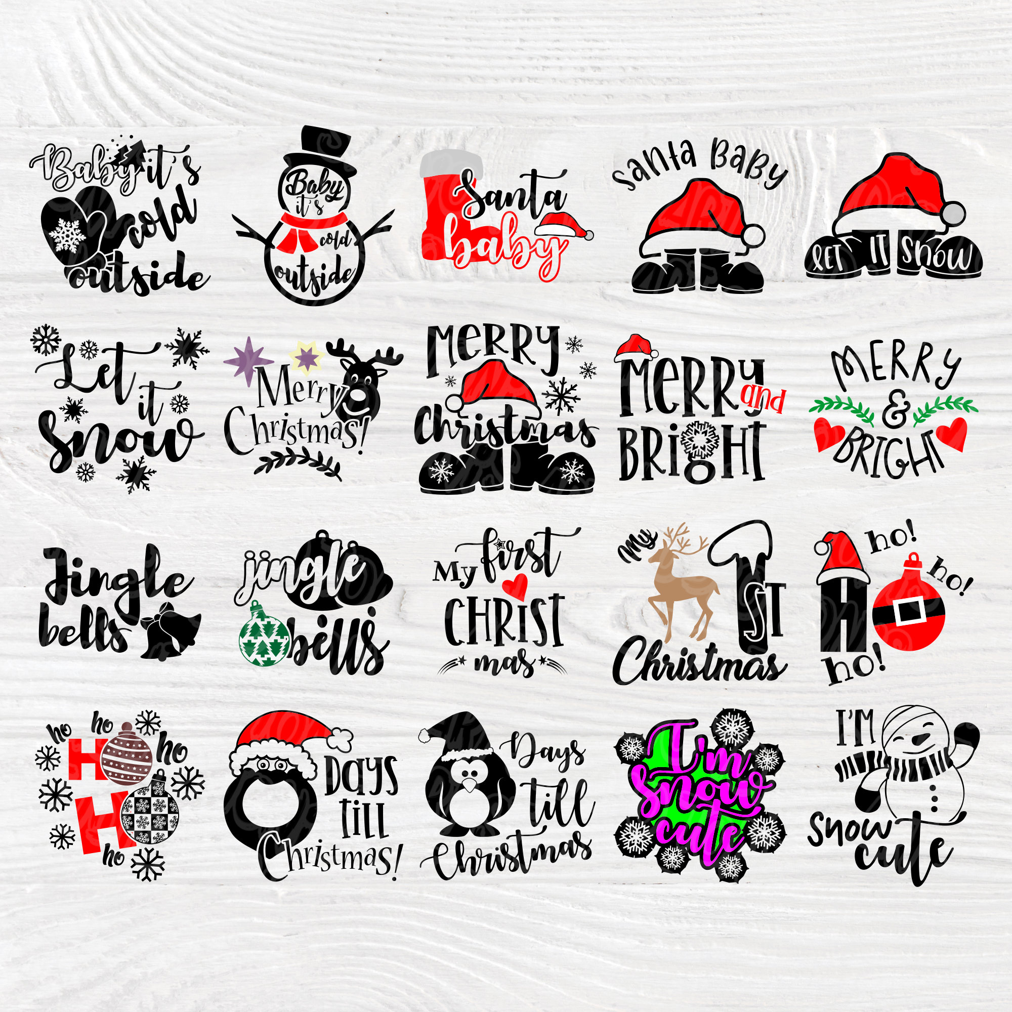 Funny Christmas quotes | Christmas SVG | Svg bundle | Merry christmas
