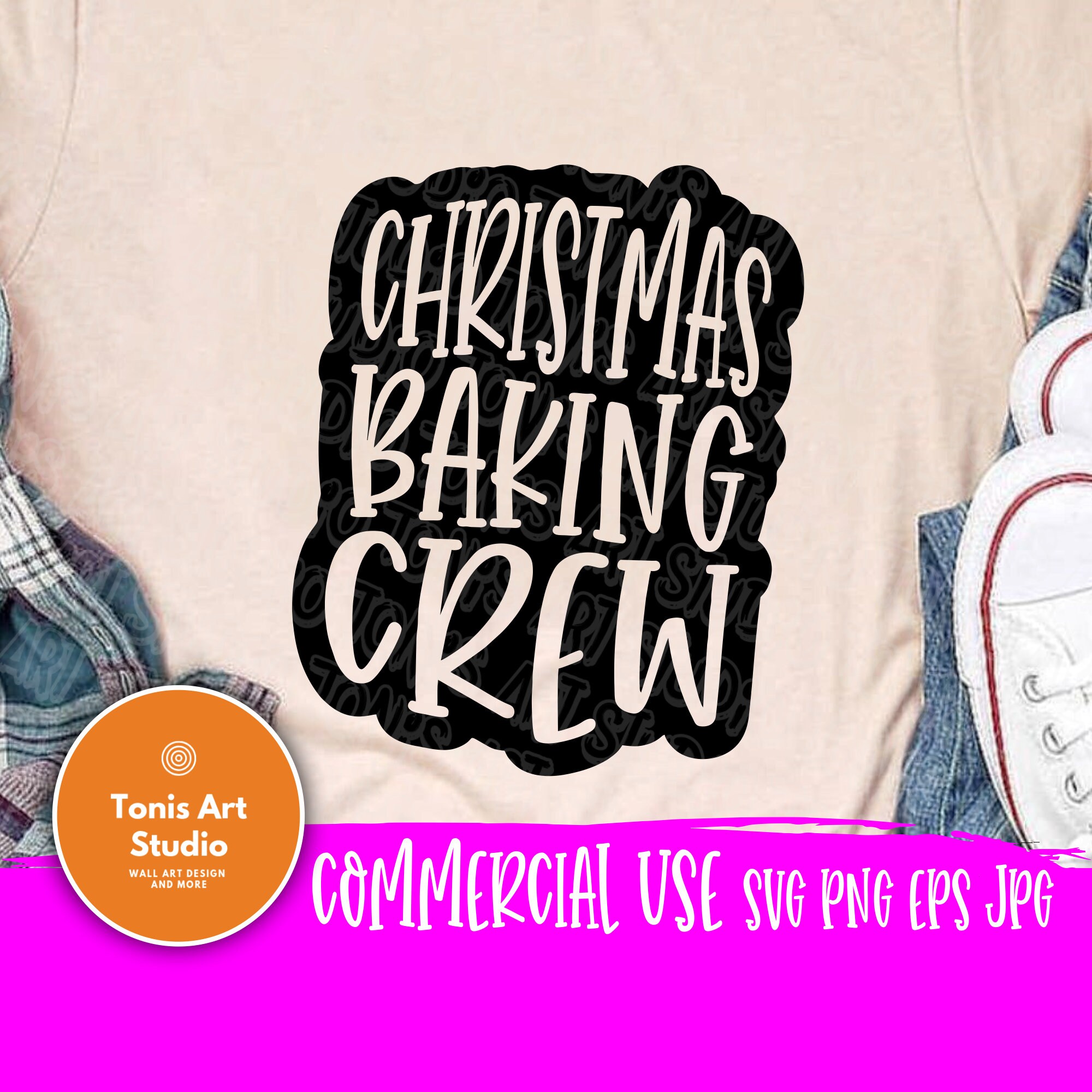 Download Christmas Baking Crew SVG cut file | Holiday Cut File ...