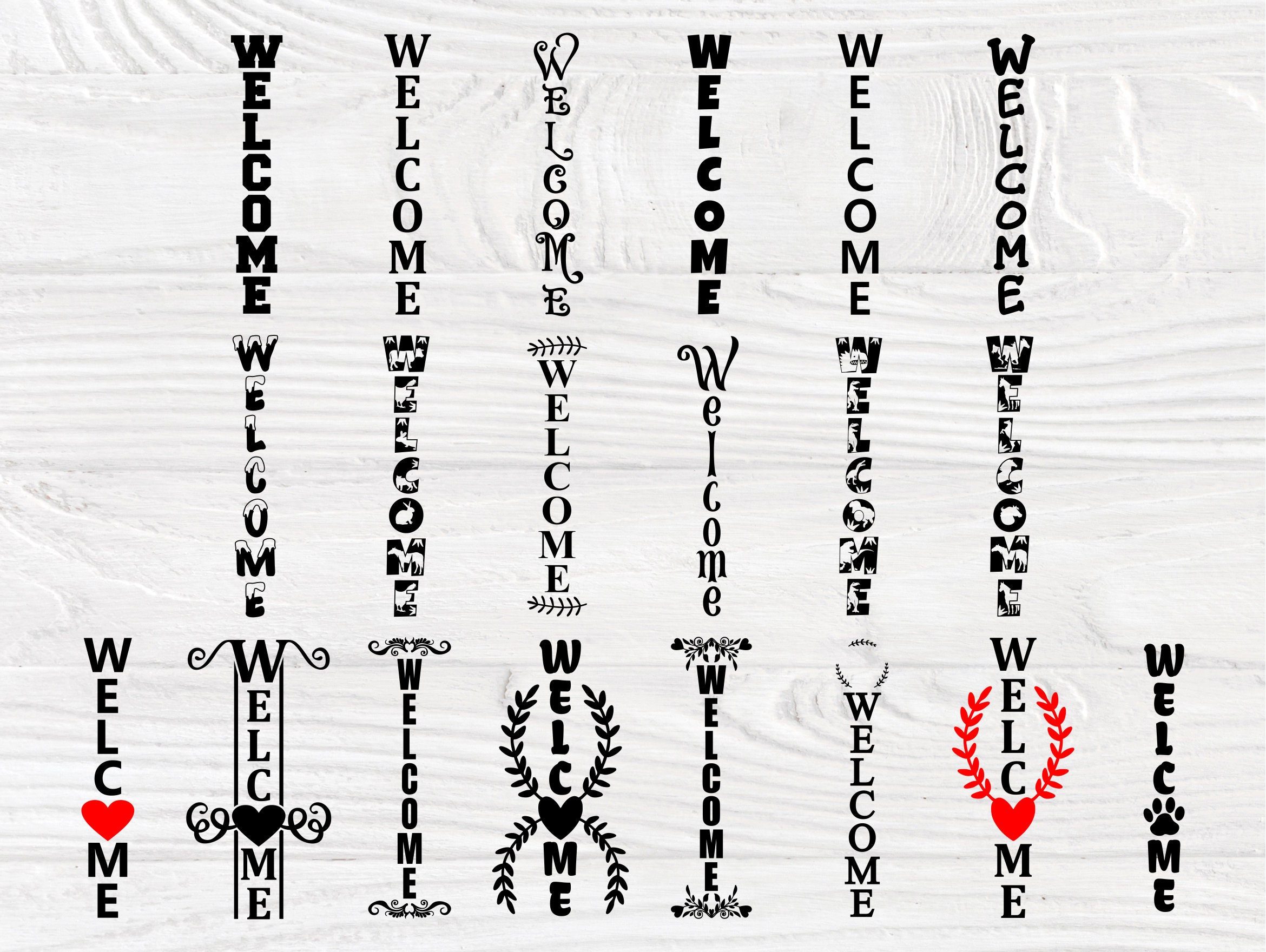 Download Welcome SVG Bundle, Porch Sign Svg, Farmhouse Svg