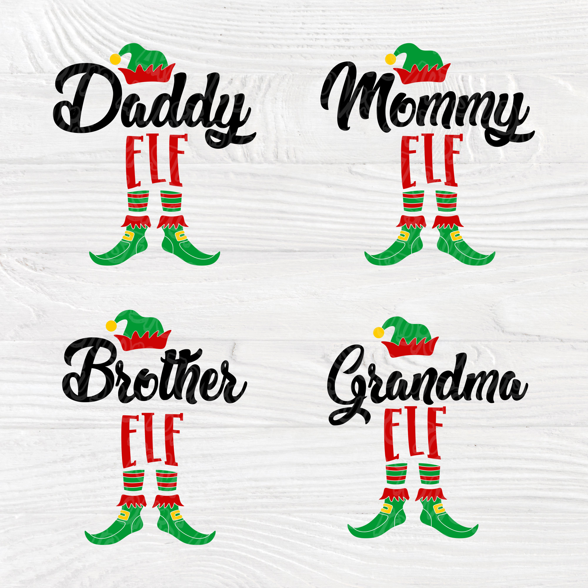 Christmas elf SVG | Christmas elf family | Svg cut files ...