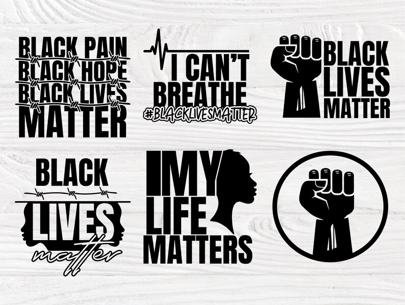 Maglietta Donna Premium I Can't Breathe Black Lives Matter Con Logo Ricamato - Cotone - Regular Fit