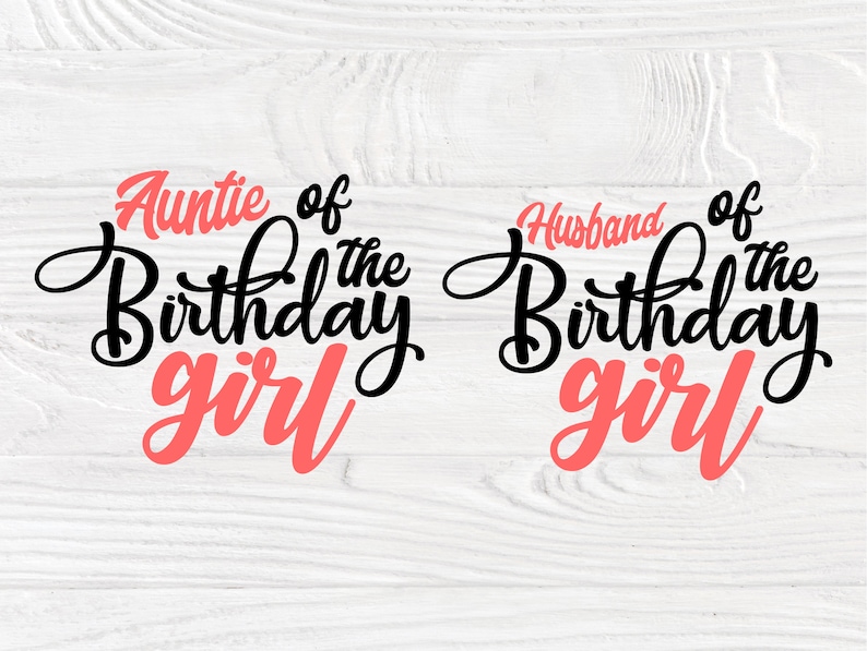 Download Birthday Girl SVG Family Quotes Birthday Squad | Etsy