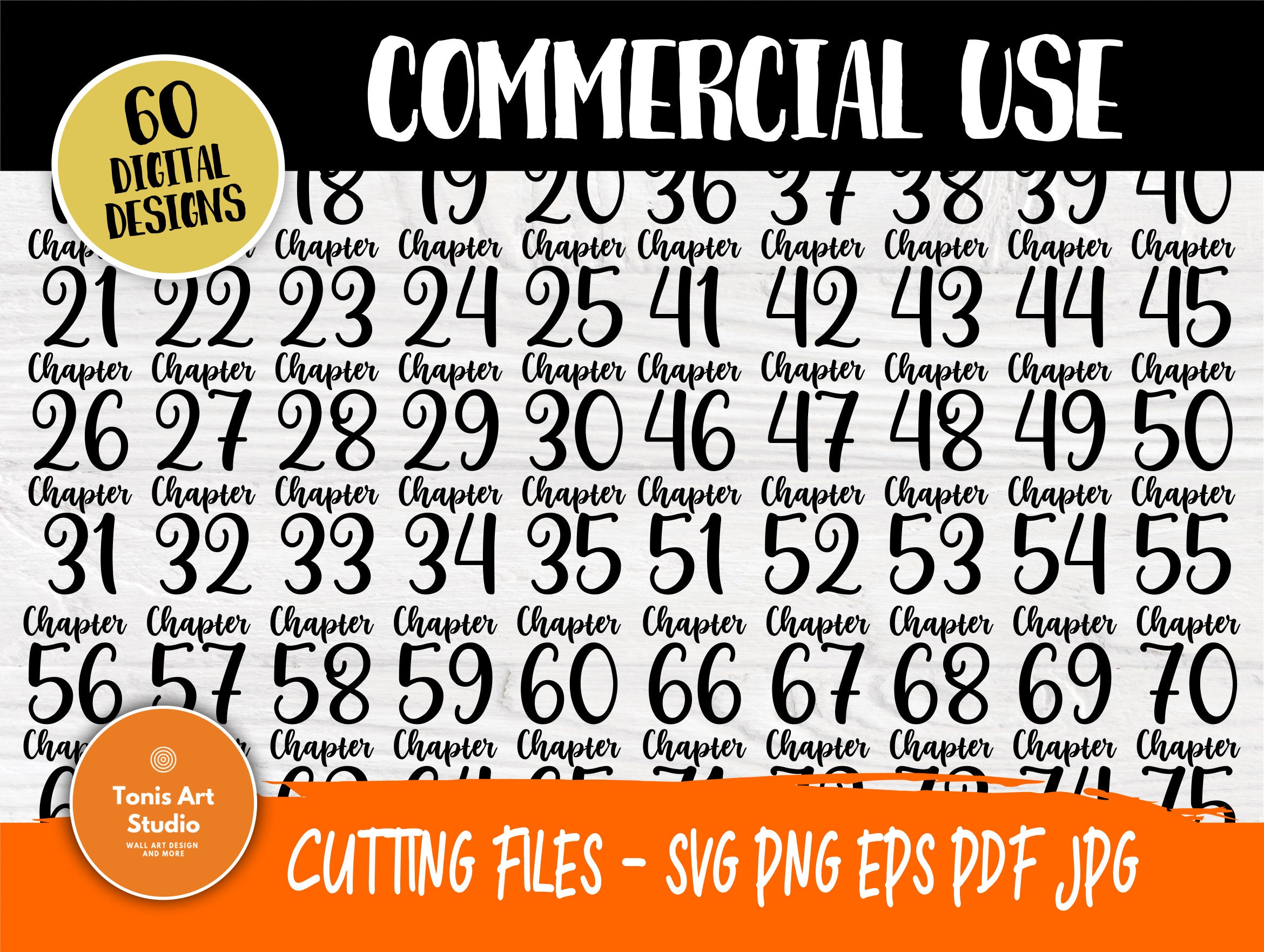 Chapter 16 75 Birthday Svg 40th 50th 60th 70th