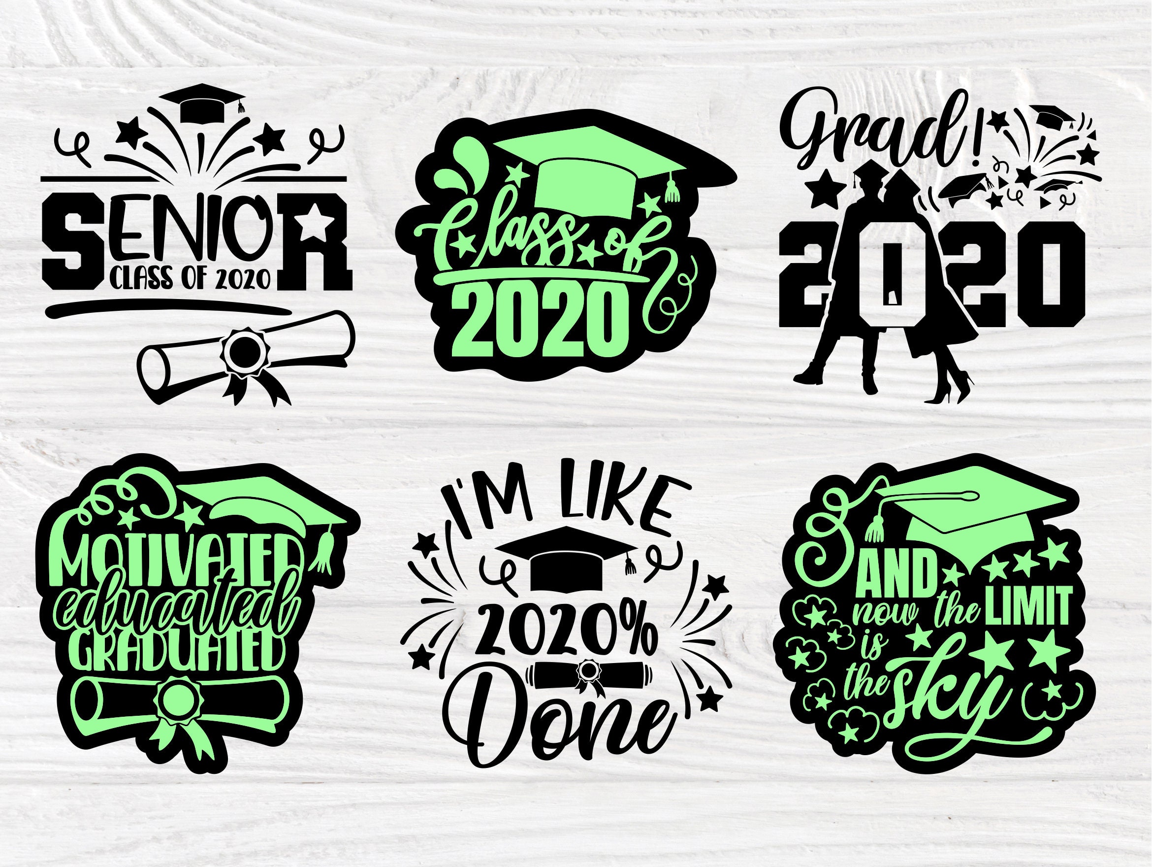 Download Graduation SVG Bundle, Class of 2020, Senior 2020