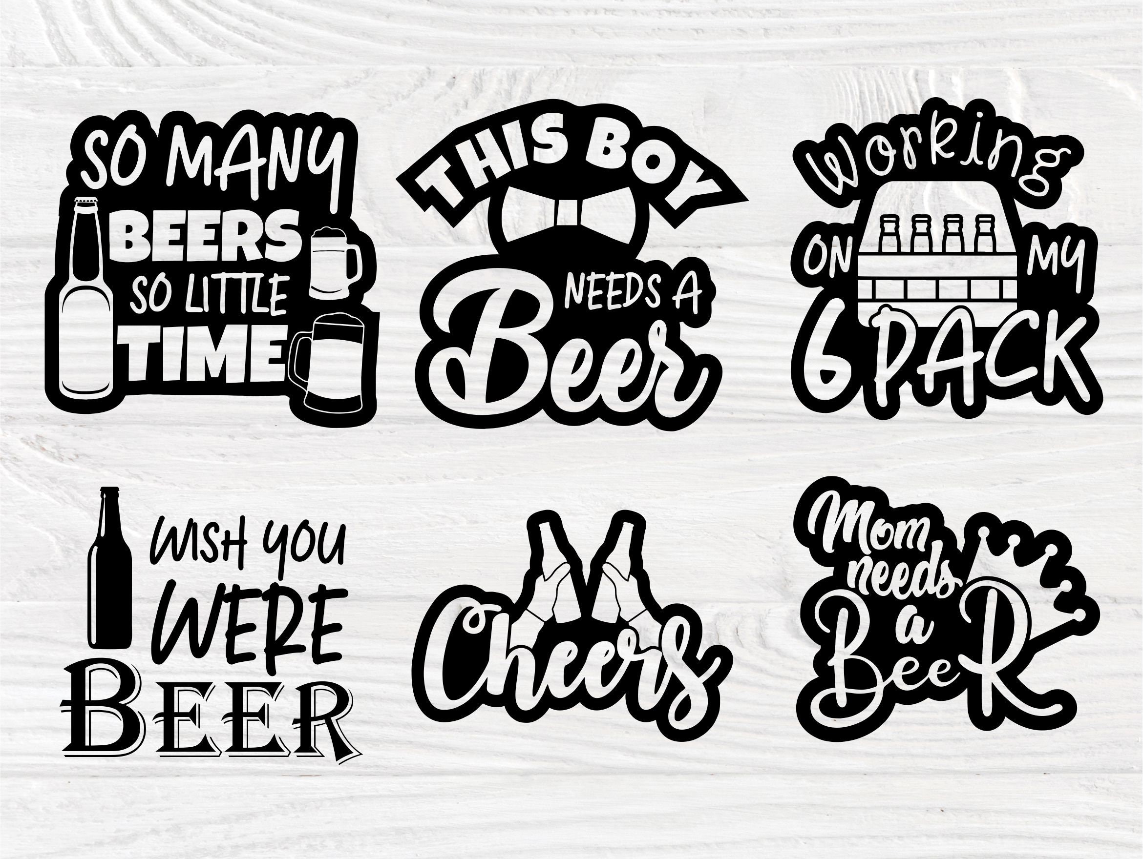 Download Beer SVG cut file | Beer SVG Bundle | Beer silhouette ...