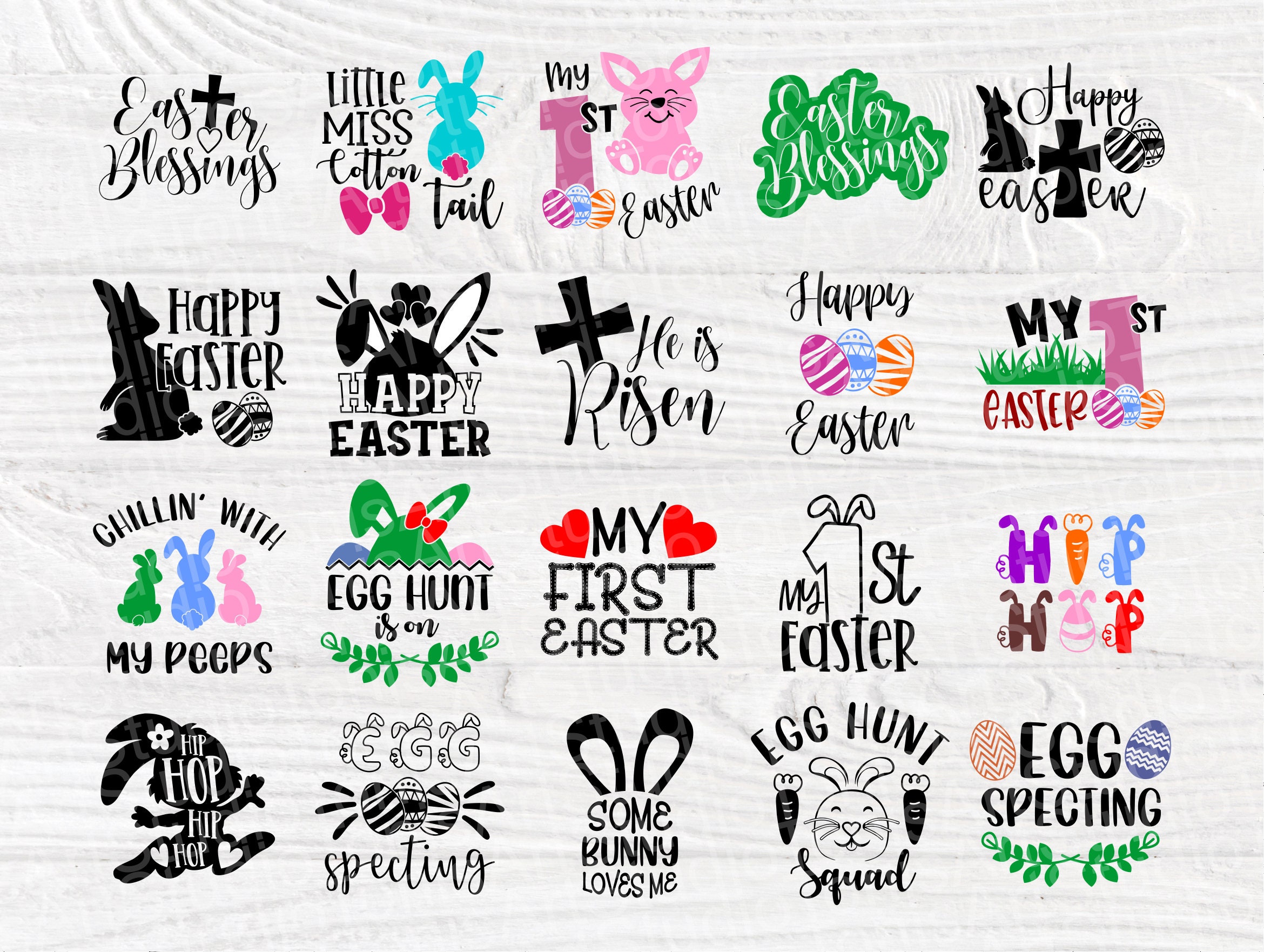 Easter SVG Bundle Svg Quotes Cricut Svg Files - Etsy Singapore