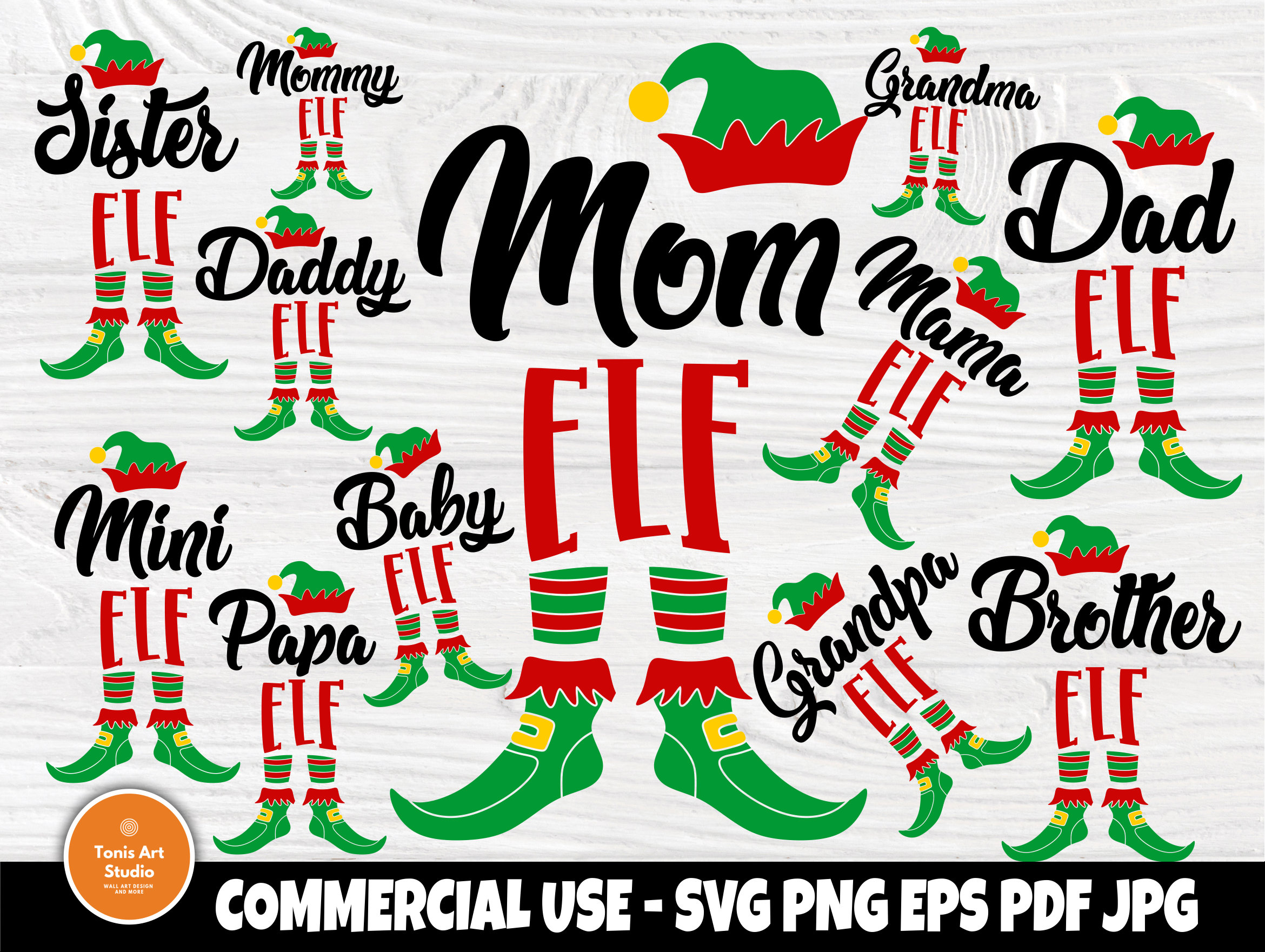 Download Elf Svg Christmas Svg Bundle Elf Hat Svg Files
