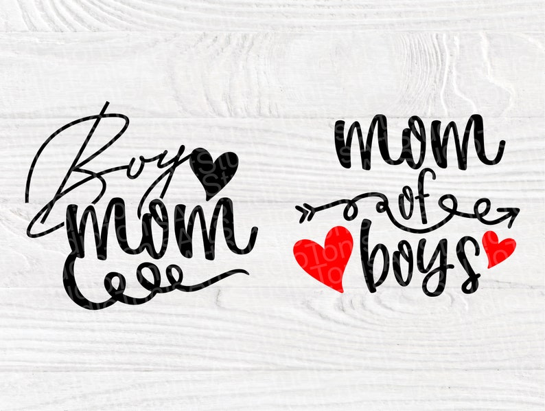 Download Boy Mom SVG Bundle Mom of Boys Mama Cricut Files | Etsy