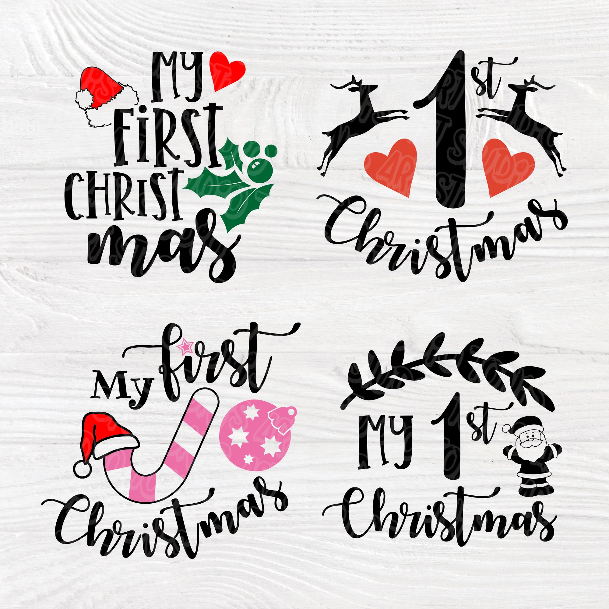 My first christmas SVG | Svg bundle | My 1st christmas | Christmas svg