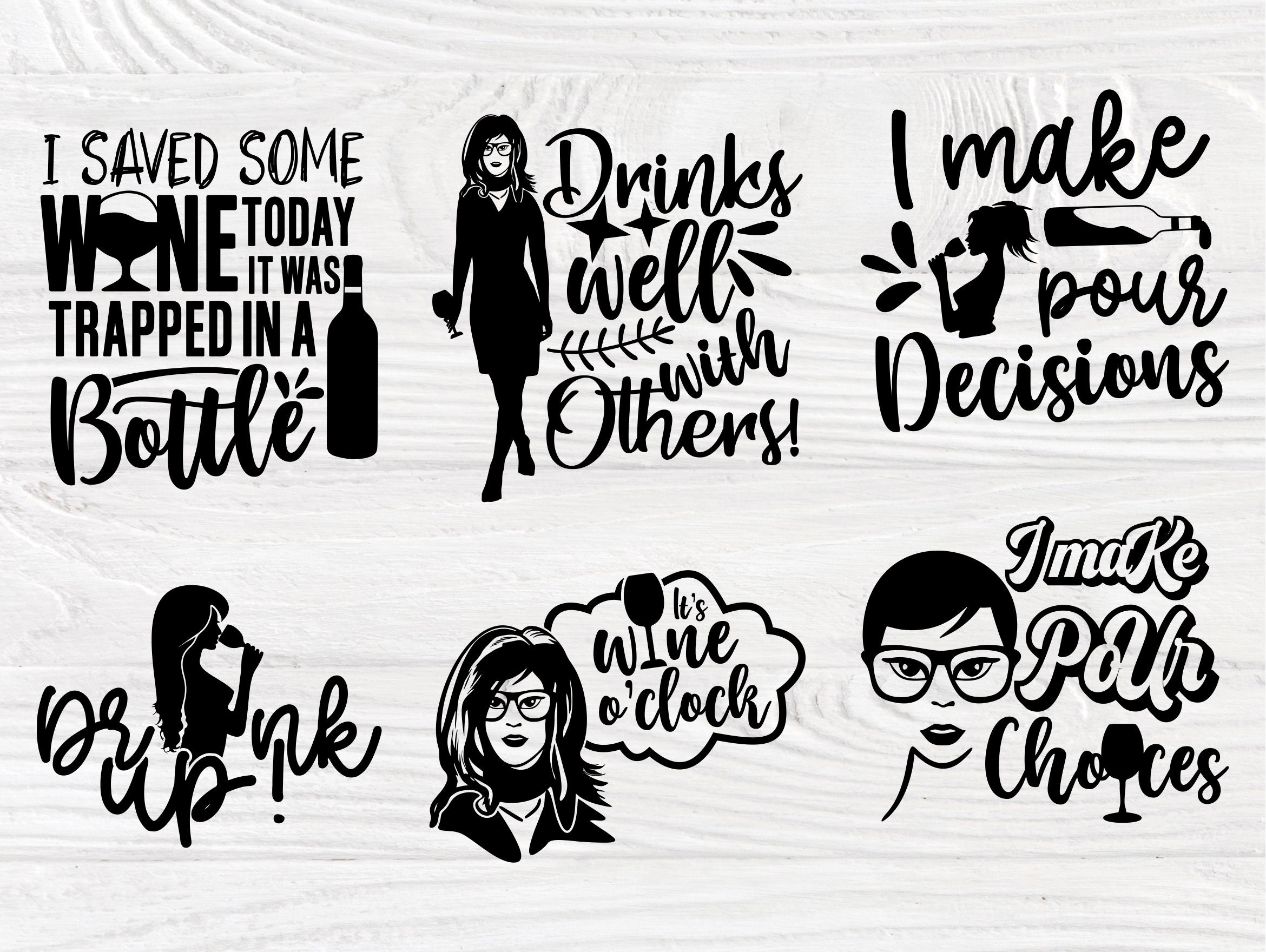 Download Wine Svg Bundle Drinking Svg Woman Svg Shirts